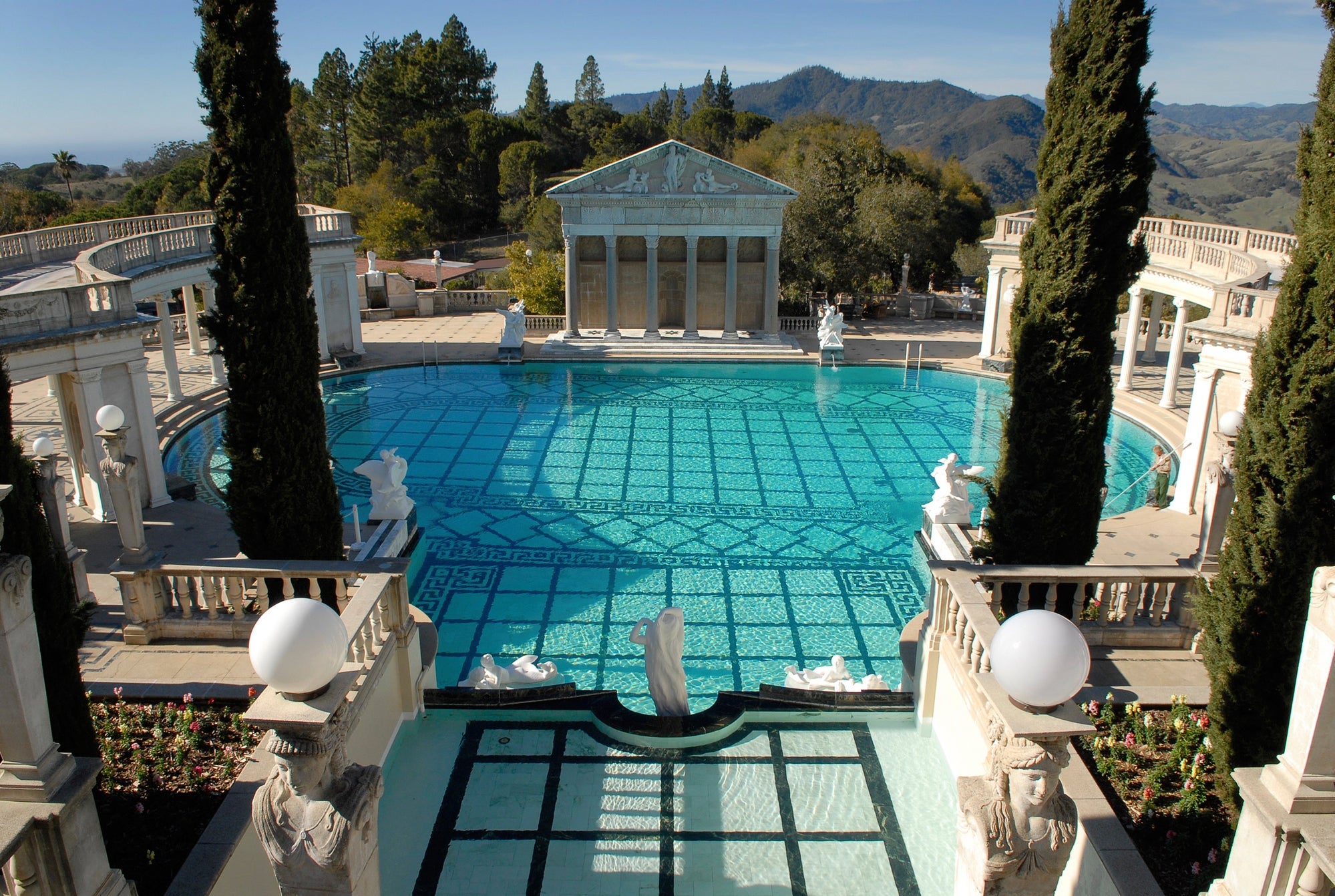 Neptune Pool at Hearst Castle