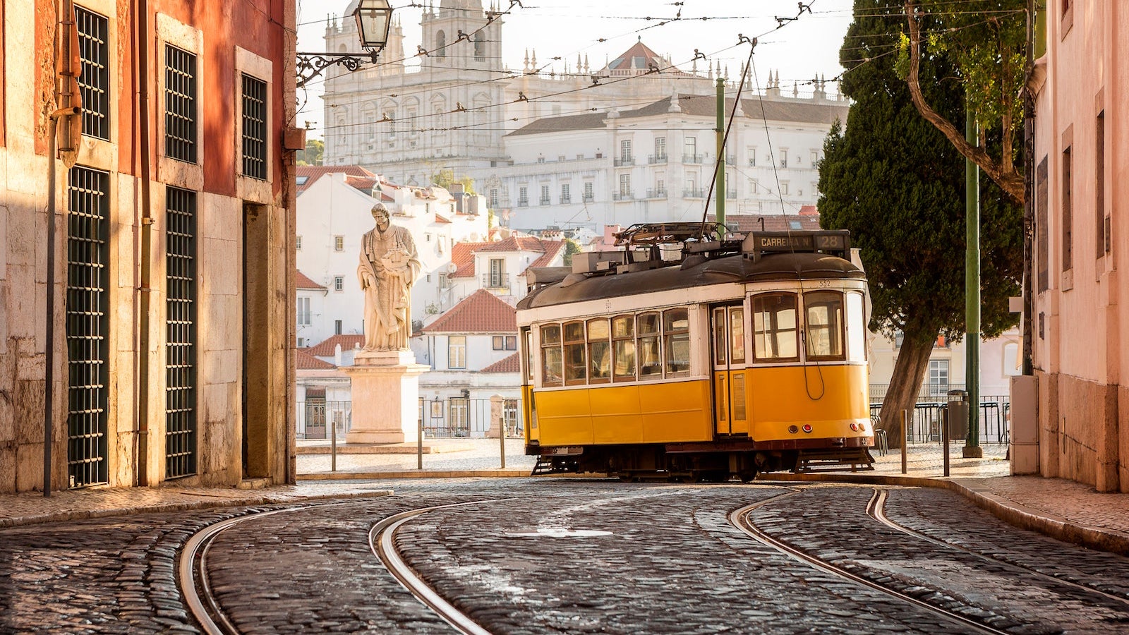 Tramway in Lisbon