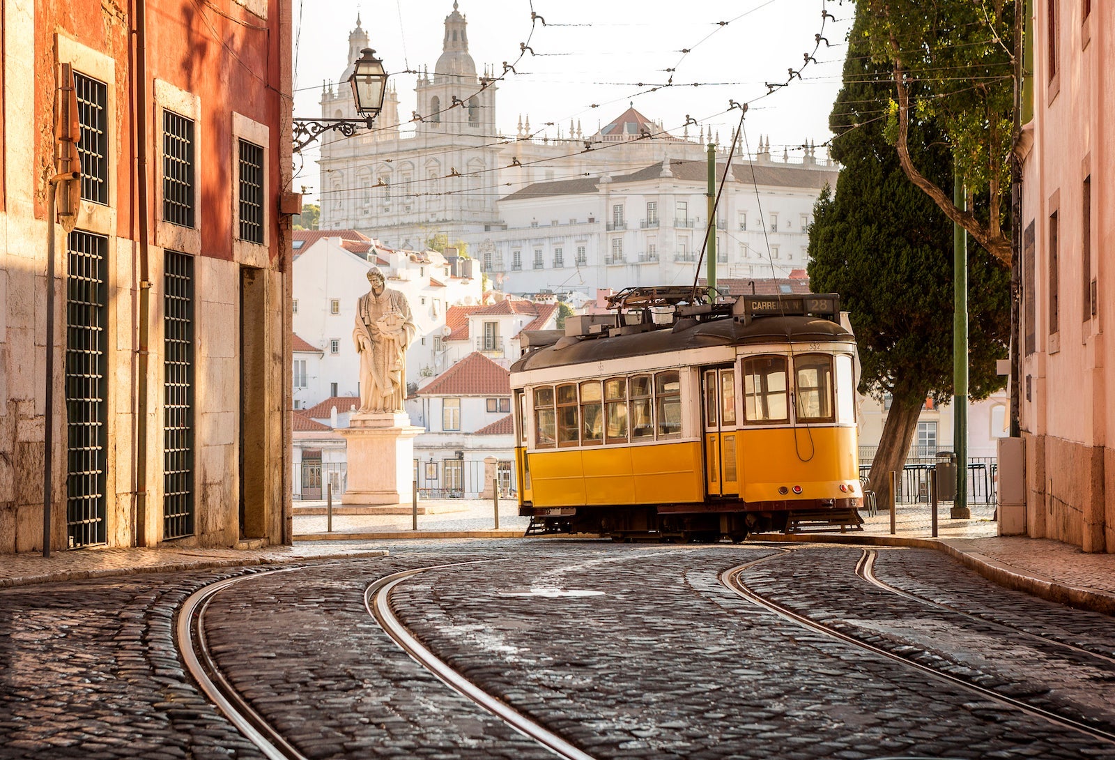 Lisbon Portugal Tram