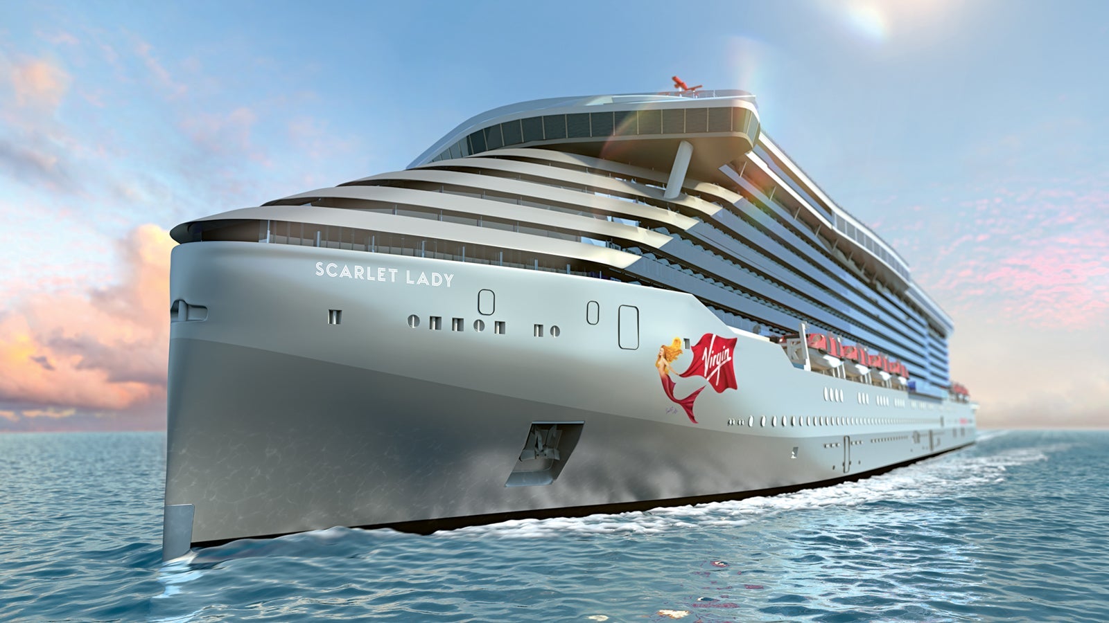 Virgin Scarlet Lady Cruise Ship