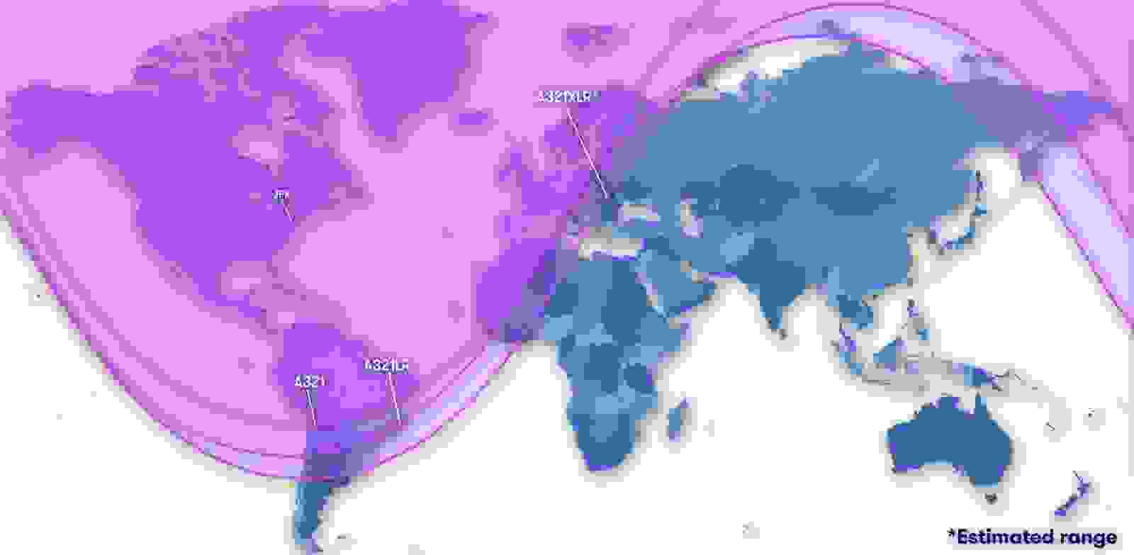 The A321XLR brings much of Europe within reach of New York-JFK.