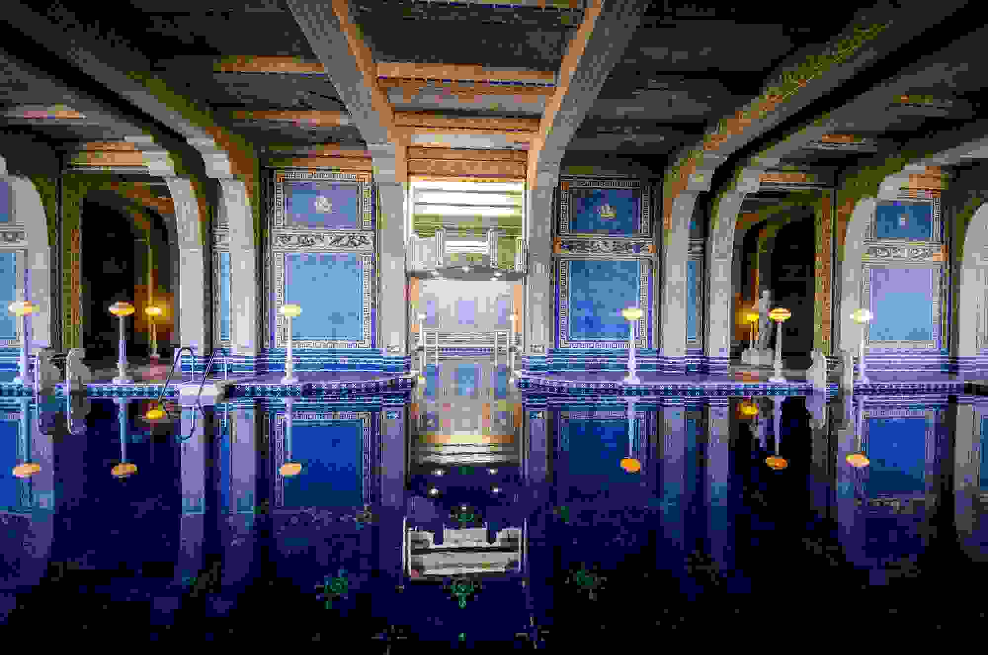 Hearst Castle indoor Roman pool