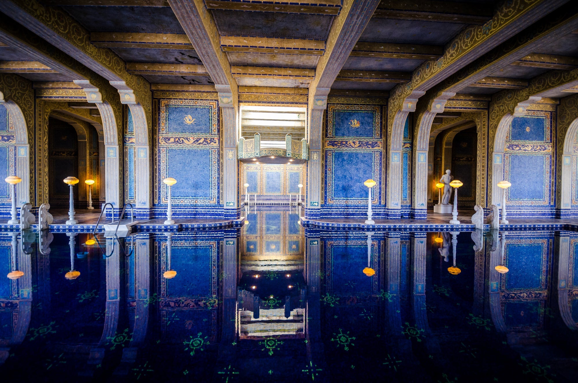 Hearst Castle indoor Roman pool