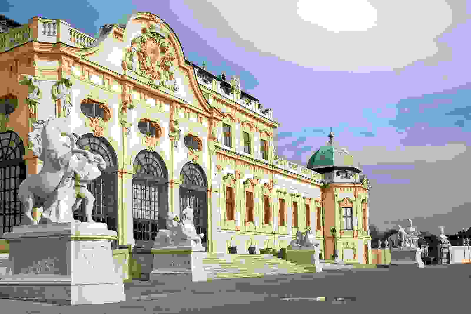 Belvedere Palace in Vienna