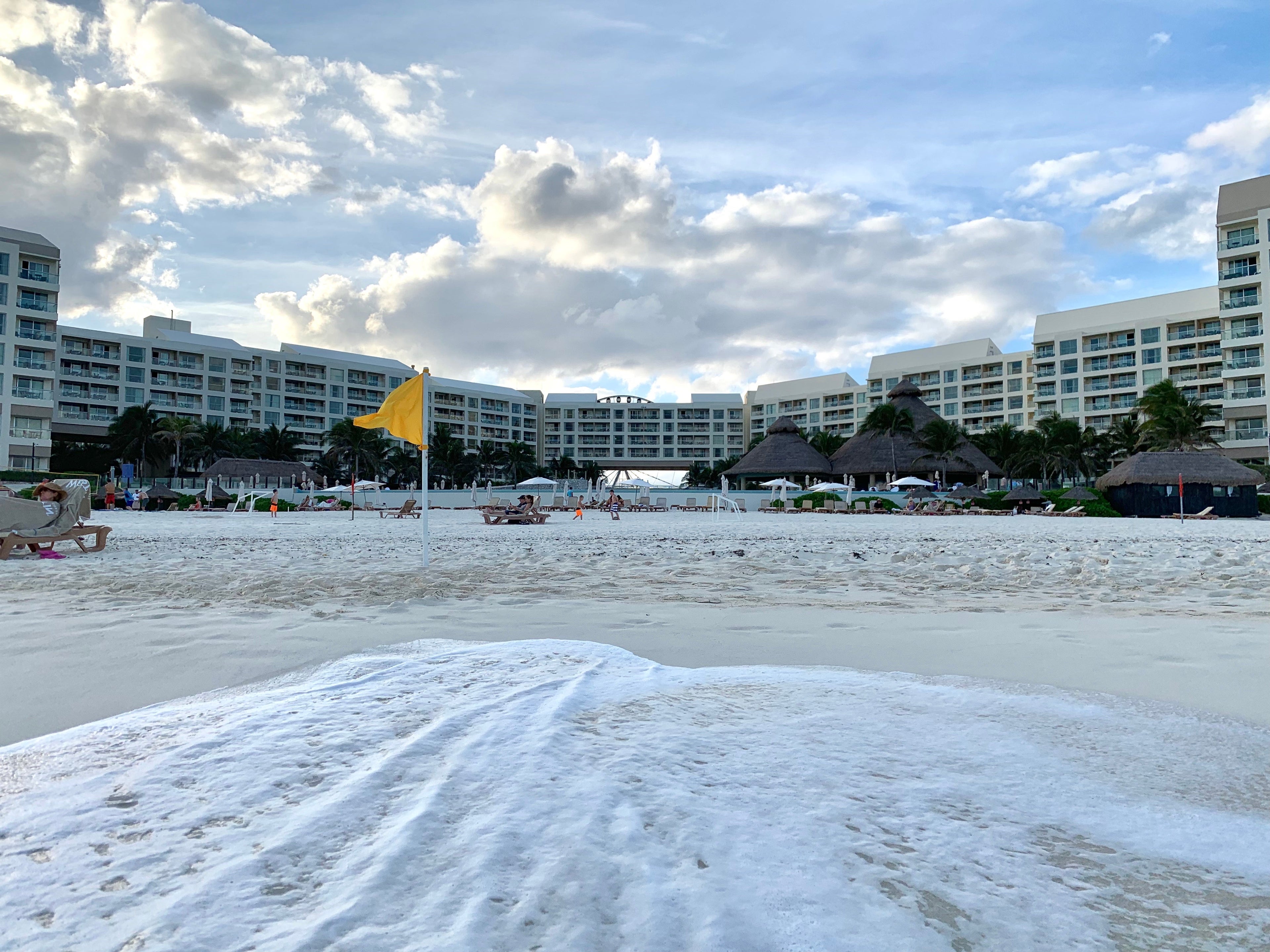 Westin Lagunamar Ocean Resort Cancun view from the ocean