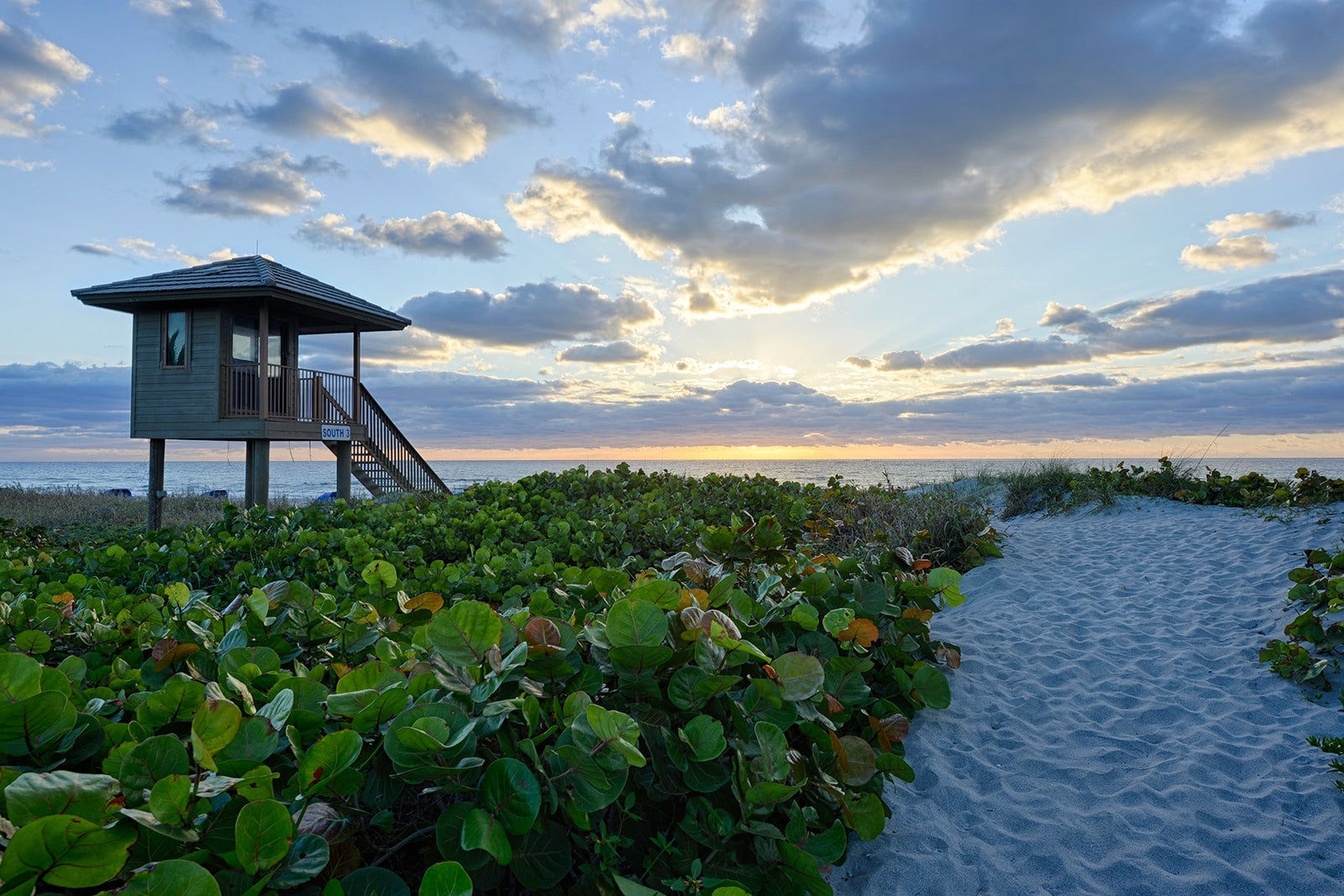 Delray Beach Boca Raton Florida Sunset Tower