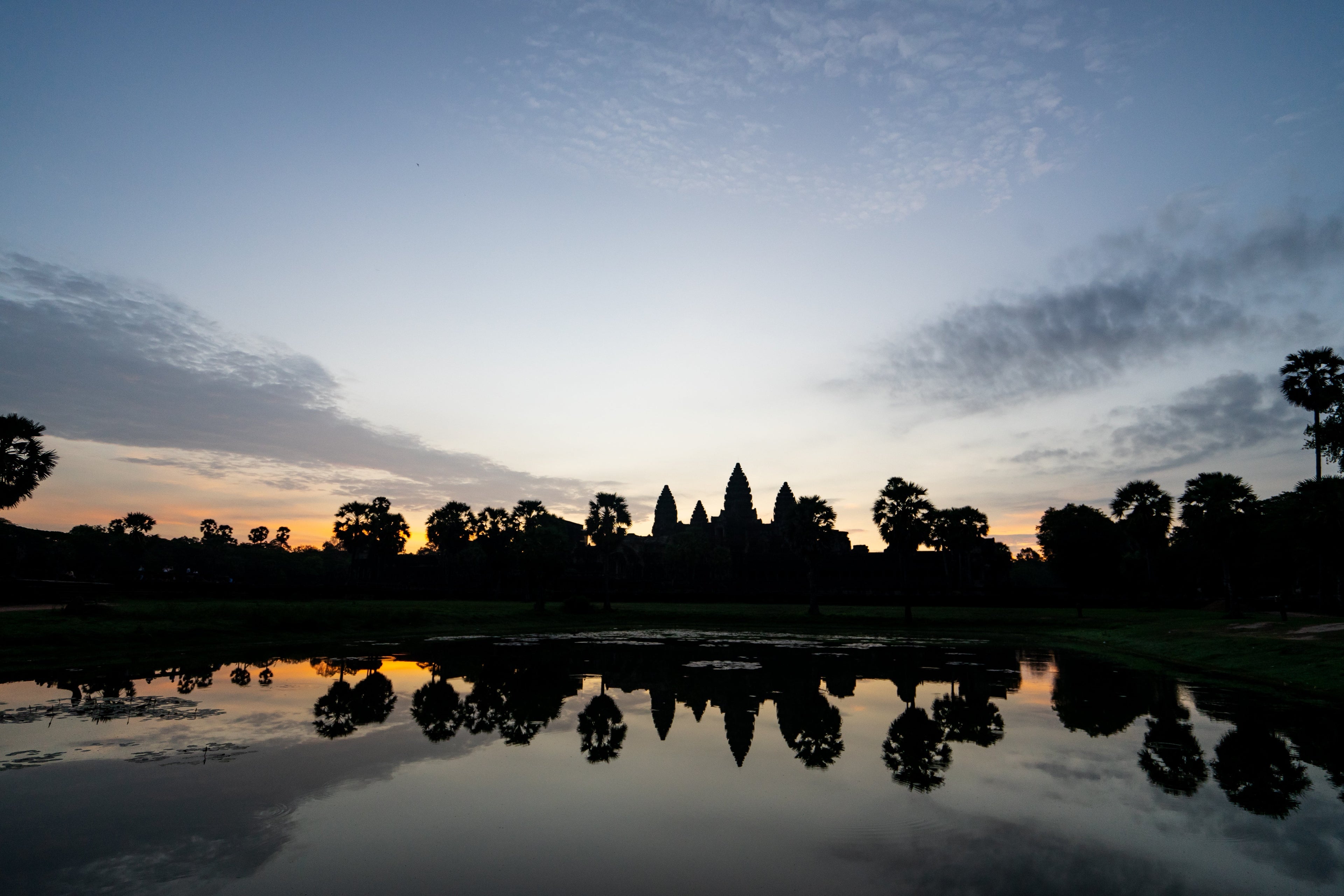 The sunrise at Angkor Wat that caused me to miss my included breakfast at the Park Hyatt Siem Reap (sad).