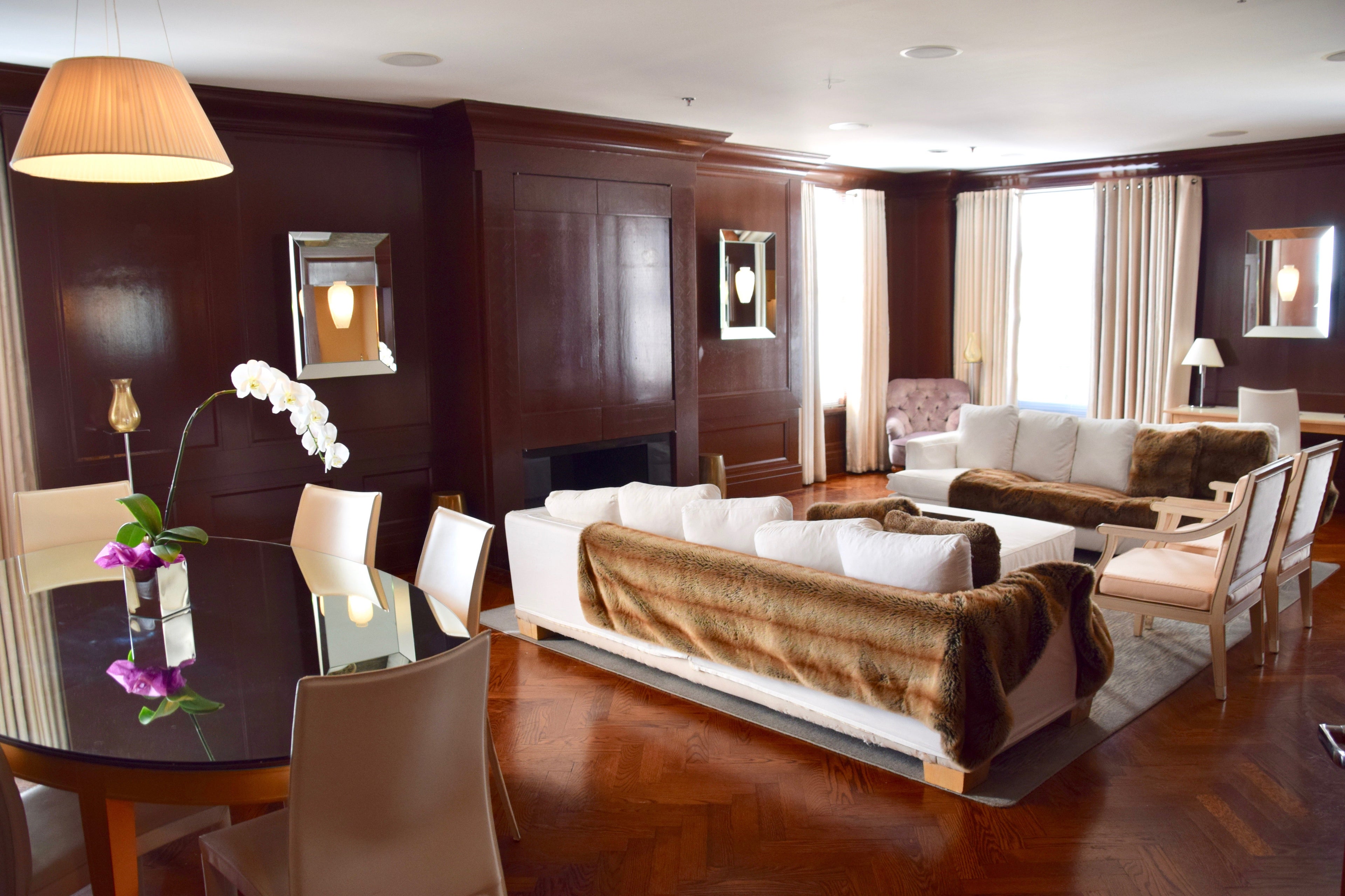 The former private apartments at the Royal Sonesta Clift Hotel are now available for guest bookings. (photo courtesy of Jon Bailey)