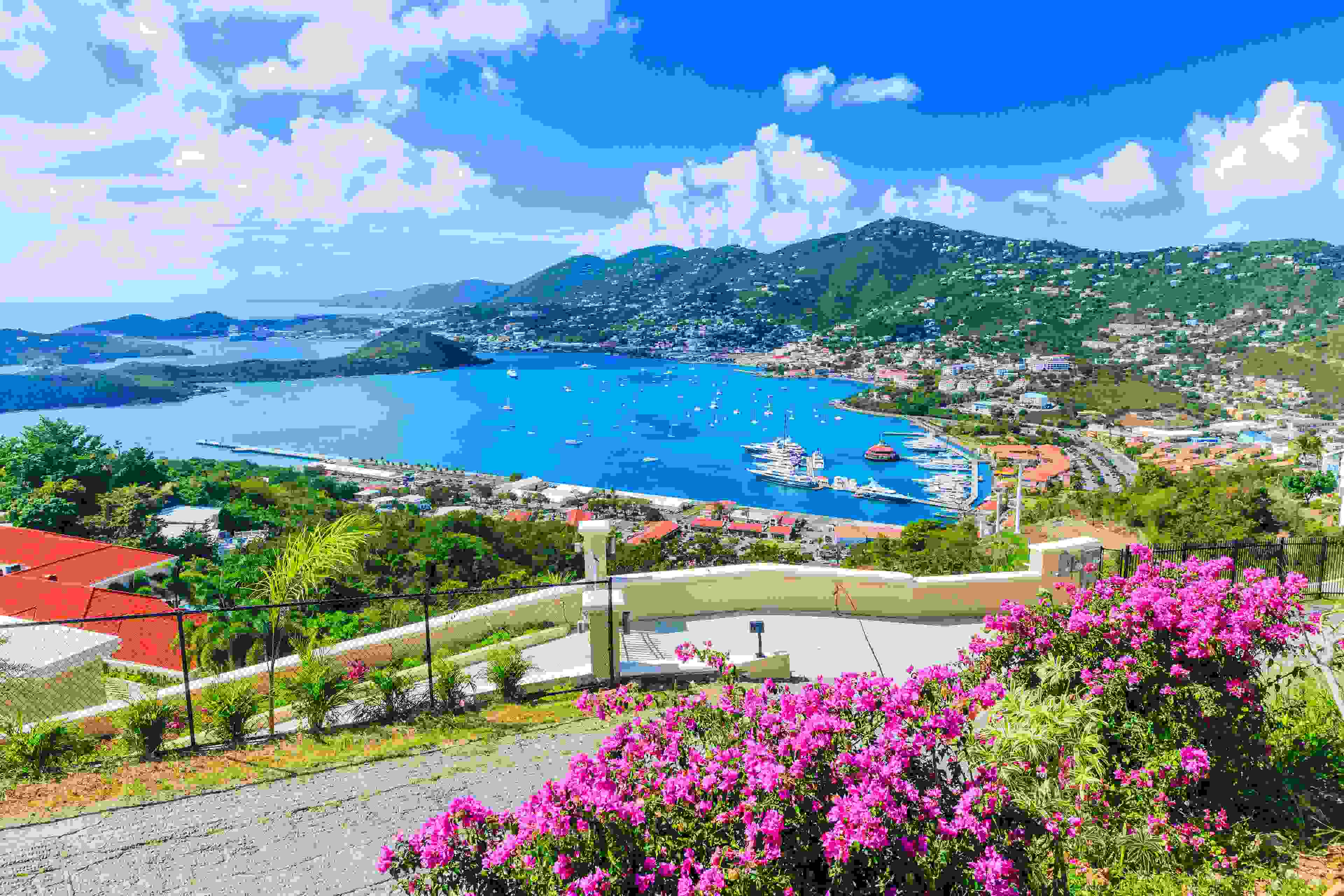 Caribbean, St Thomas US Virgin Islands. Panoramic view. (Image by sorincolac/iStock/Getty Images)