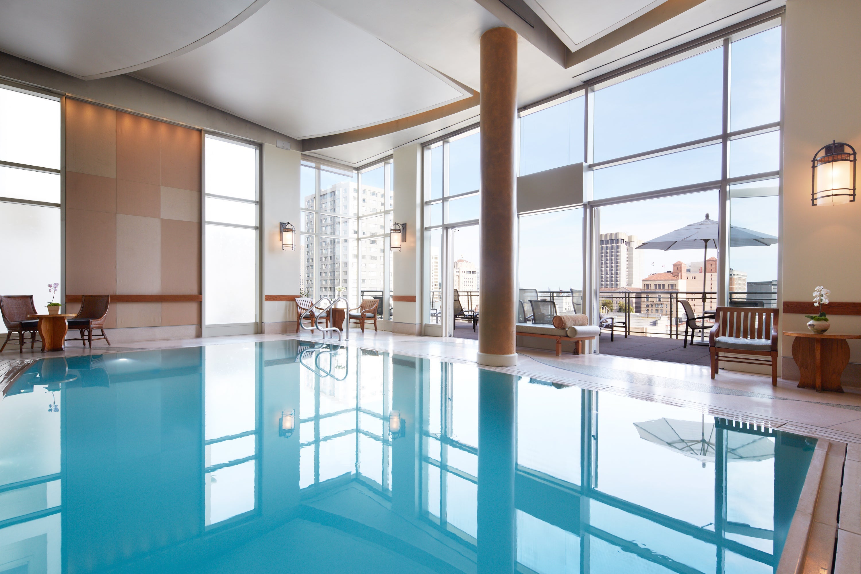 The Nob Hill Spa at the Huntington Hotel is truly gorgeous. (photo courtesy of the hotel)