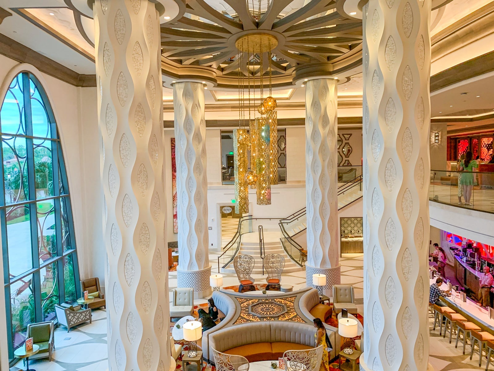 Disney’s Gran Destino Tower at Disney's Coronado Springs lobby view