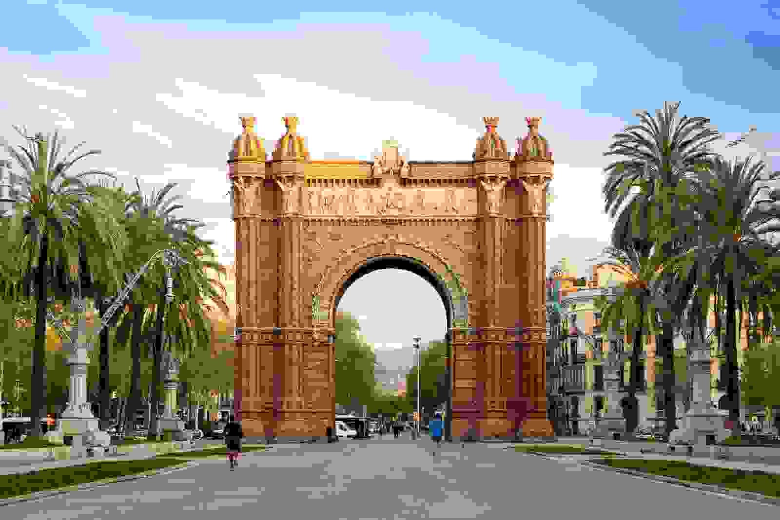 Bacelona's Arc de Triomf. (Photo by Prasit photo / Getty Images)