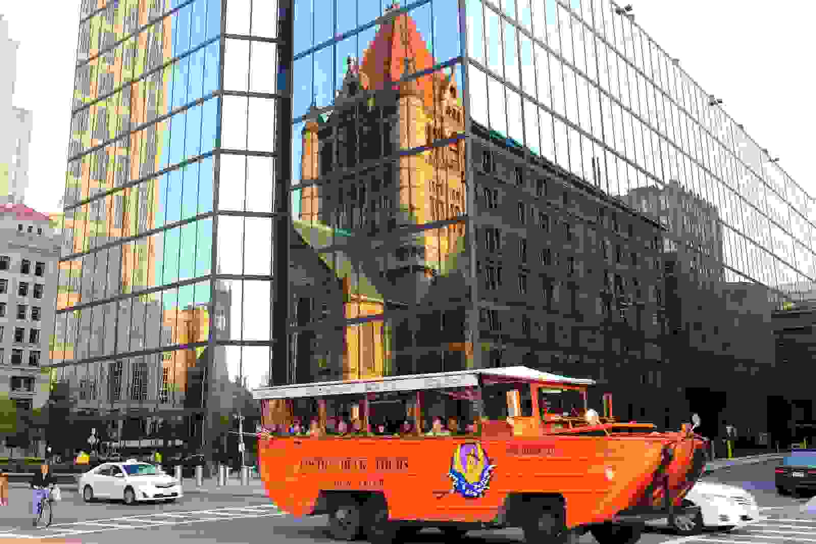 The Boston Duck Tours. (Photo by shunyufan / Getty Images)