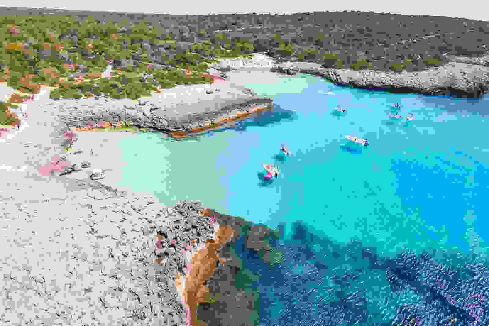 Cala Des Talaier beach. (Photo by Matteo Colombo / Getty Images)