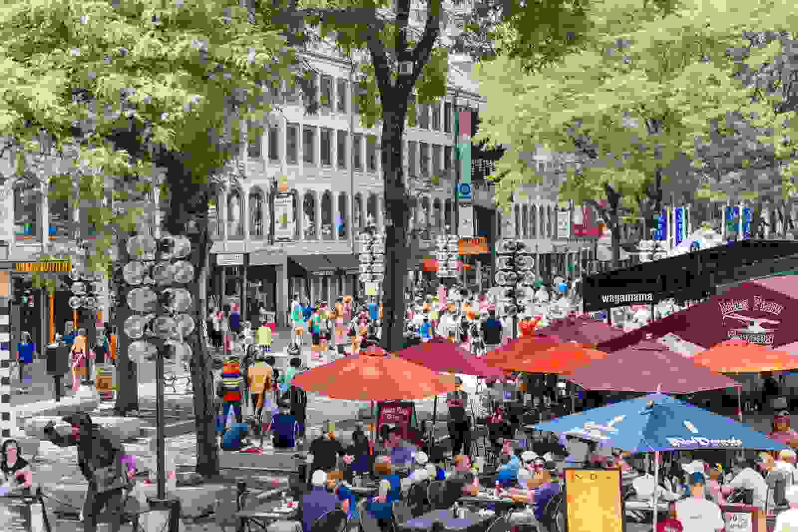 The Faneuil Hall Marketplace. (Photo by Instants / Getty Images)