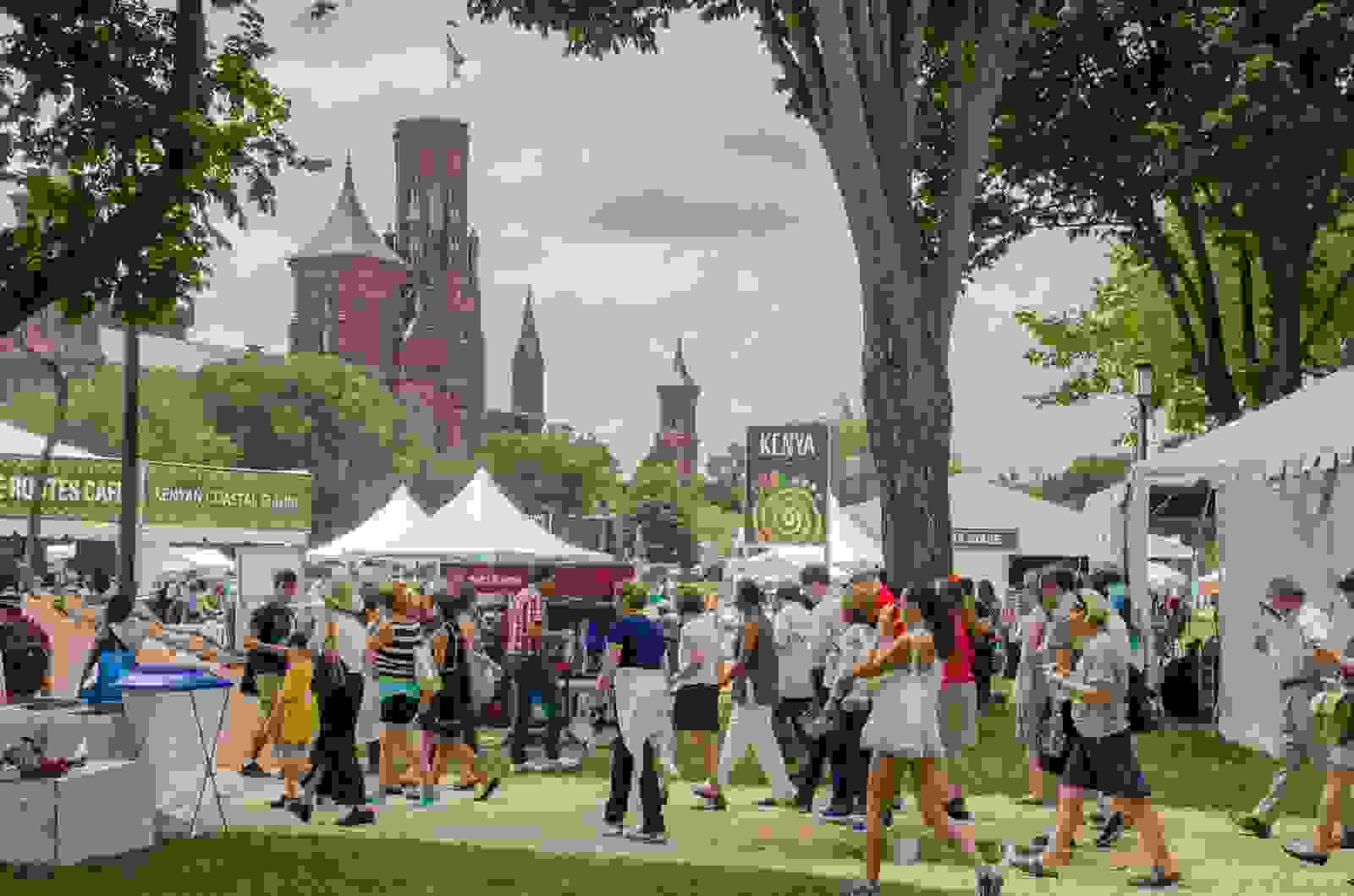 The Smithsonian Folklife Festival. (Photo by Tim Brown / Getty Images)