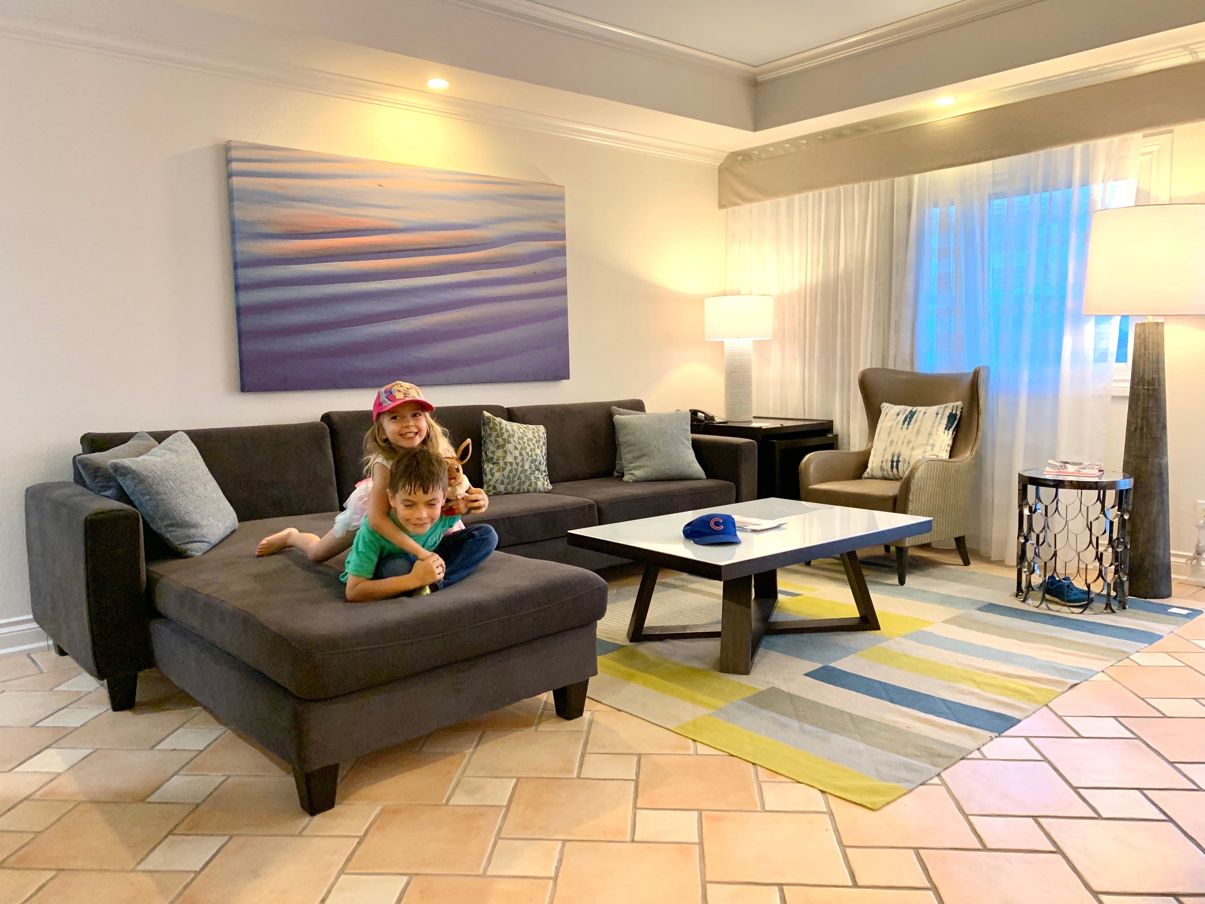 St. Kitts Marriott Resort & The Royal Beach Casino villa living room