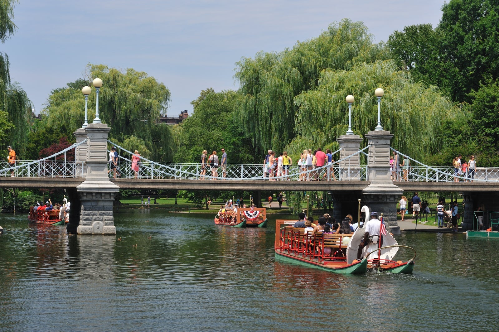 The Swan Boat Ride at Boston Common. (Photo by aimintang / Getty Images)