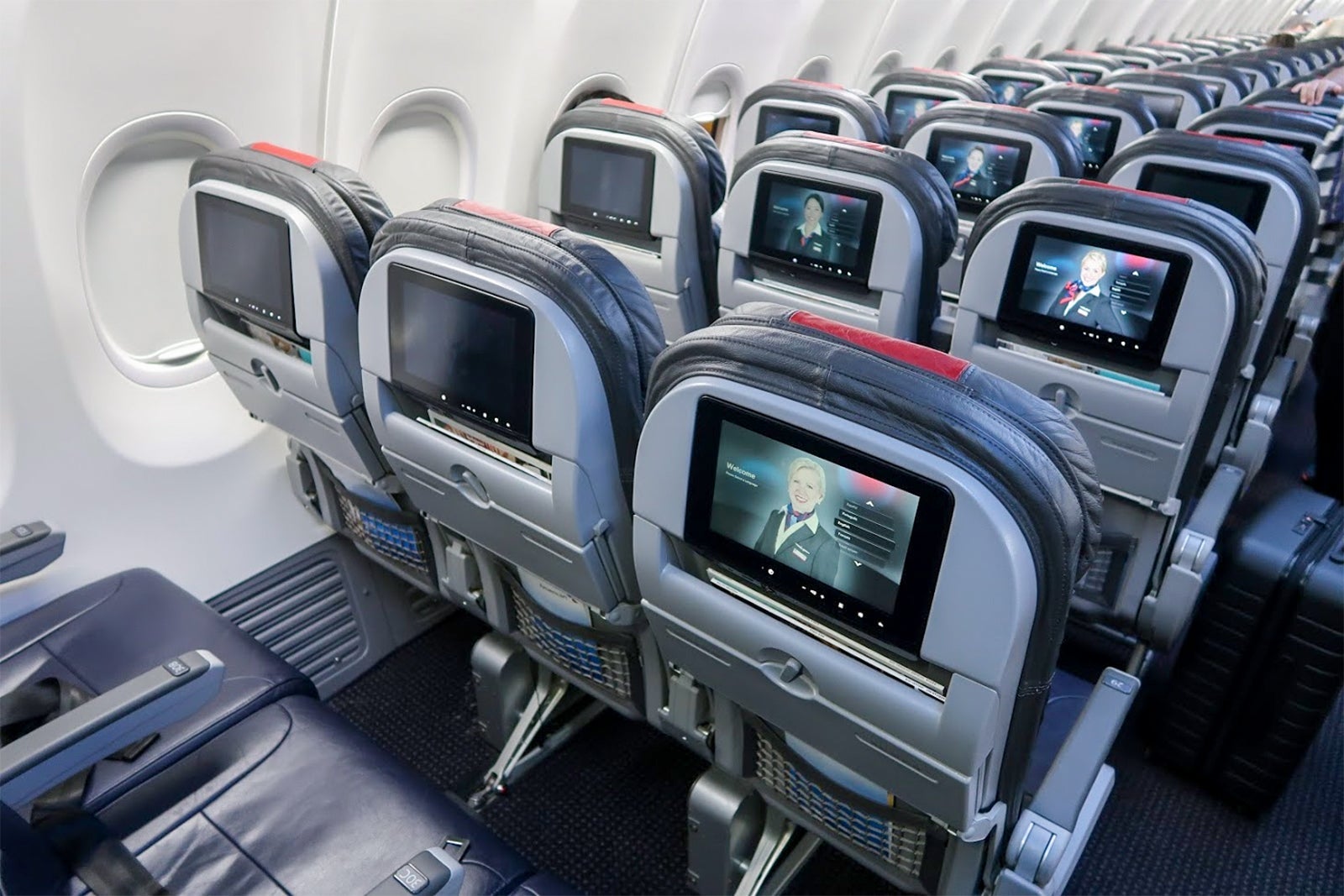 American Airlines interior