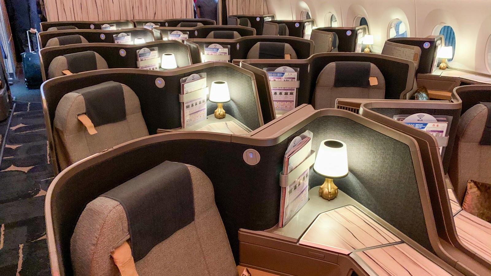 China Airlines Business Class A350-900 YVR-TPE