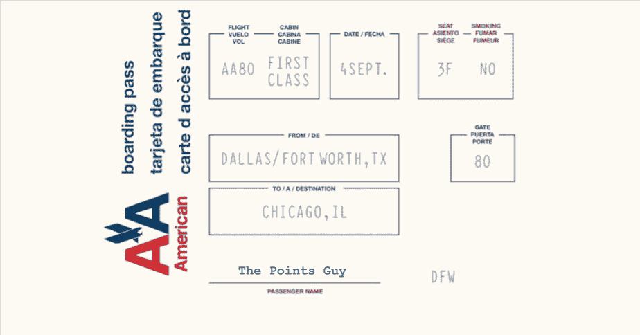 You can even add your name to a commemorative boarding pass celebrating the final flight of American Airlines' MD-80 aircraft. Image courtesy of American Airlines