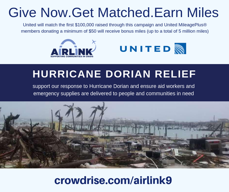Donate to Hurricane Dorian relief efforts and earn United miles - The ...