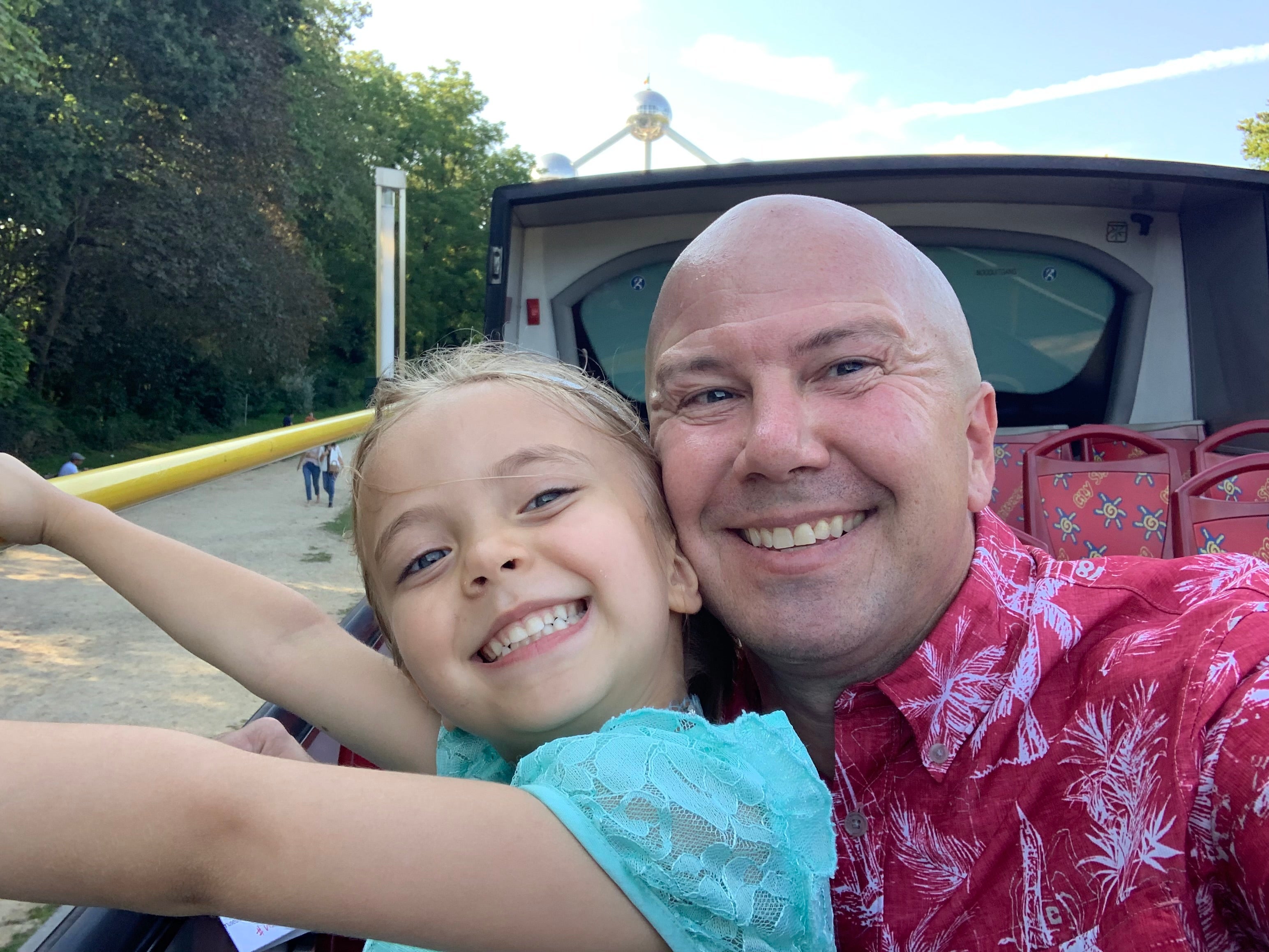 Brussels Belgium hop on hop off bus