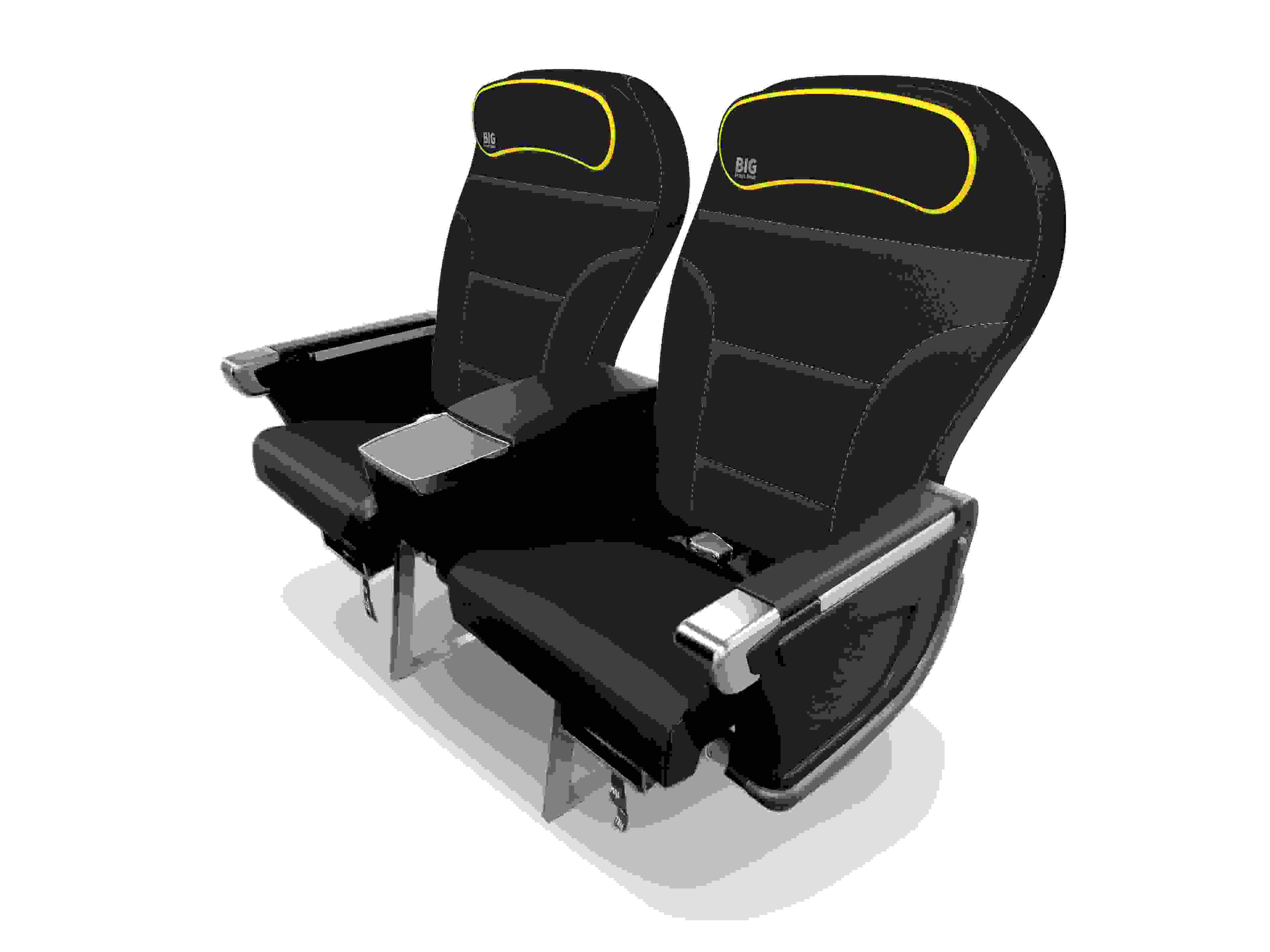 Spirit's new Big Front Seat. (Image courtesy of Spirit Airlines)