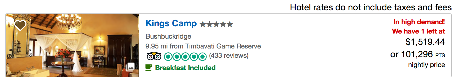 kings camp timbavati