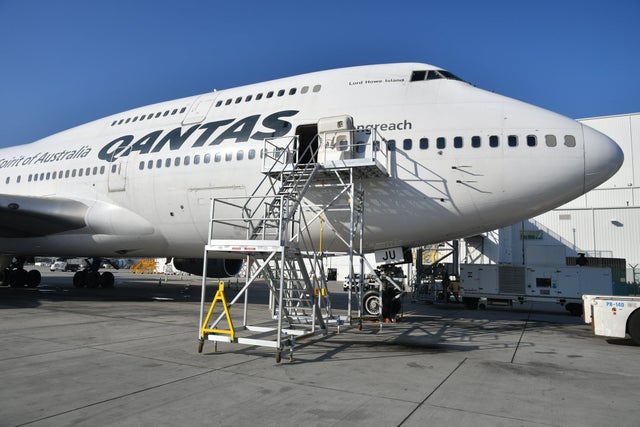 A Qantas 747's new life with Rolls-Royce - The Points Guy