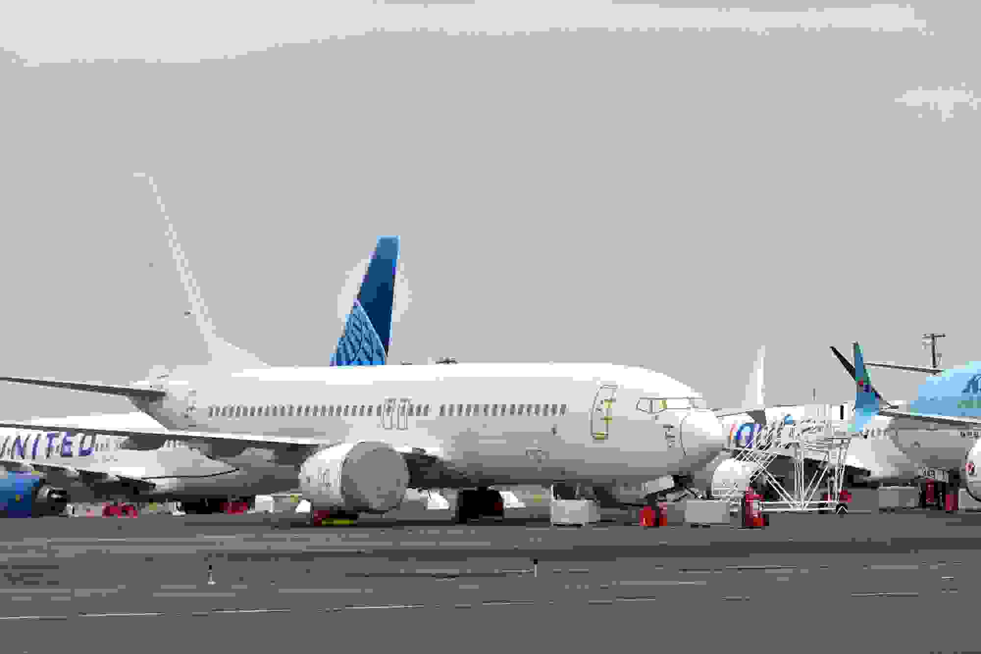 Boeing 737 MAXes grounded in Moses Lake, WA, in October 2019 (Photo by Alberto Riva/TPG)