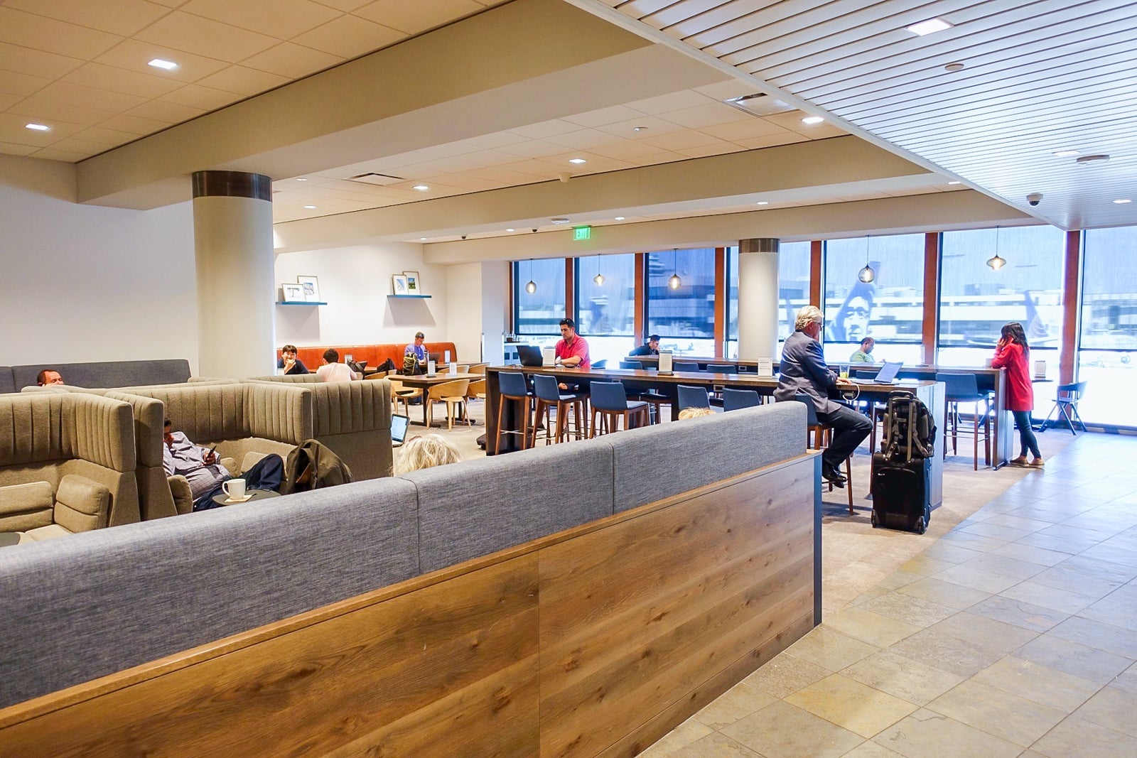 Alaska Airlines Lounge LAX