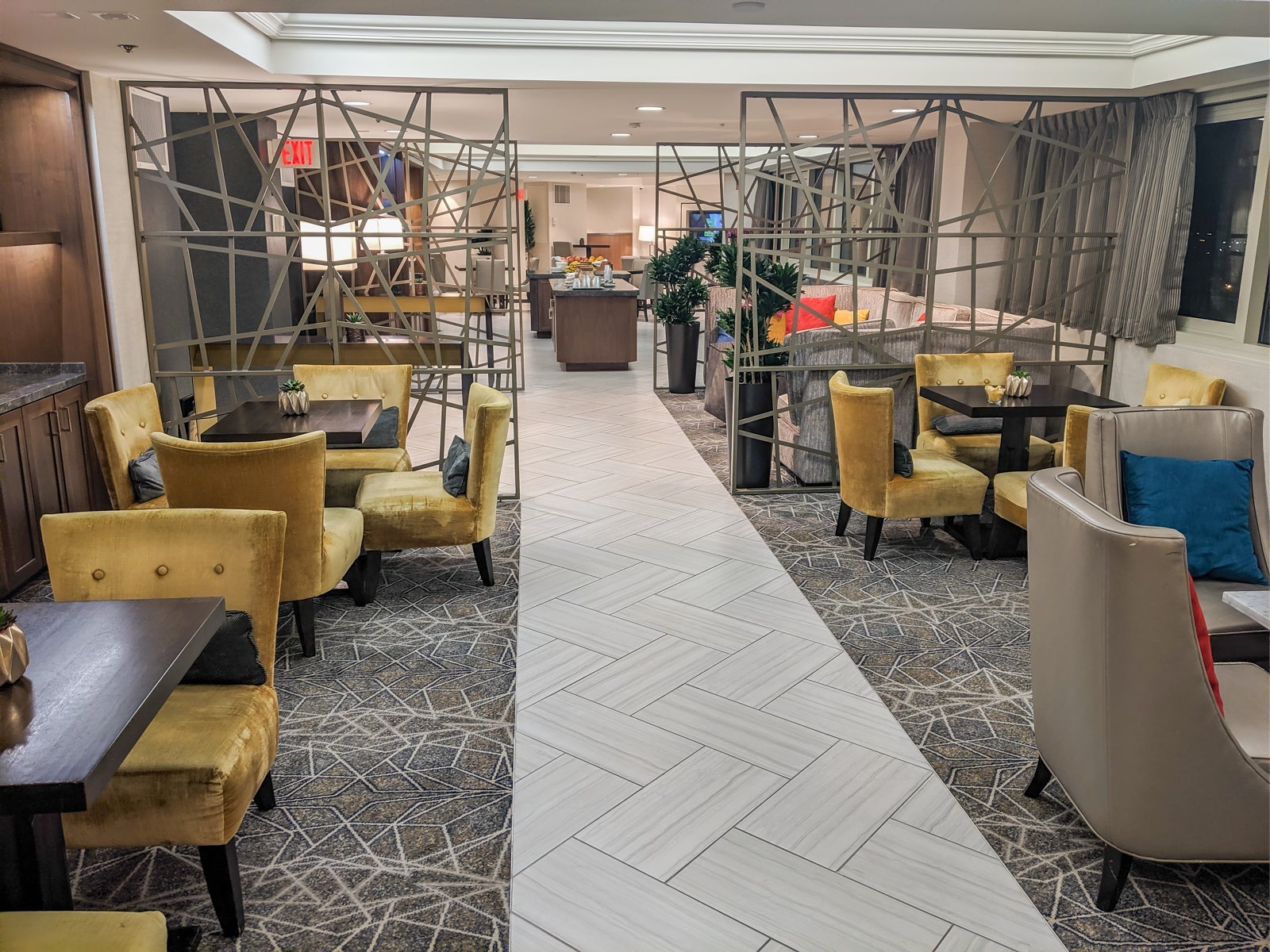 The club lounge during a previous stay. (Photo by JT Genter/The Points Guy)