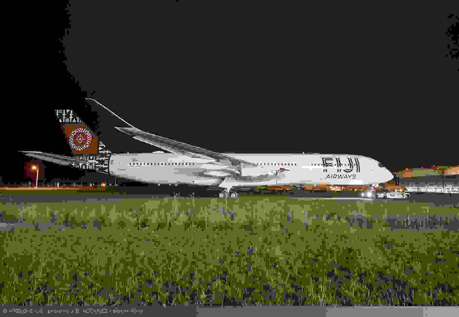 Fiji Airways new A350. Photo by Airbus