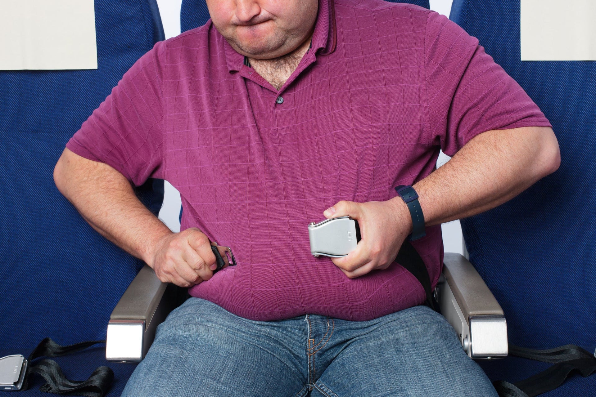 Obese Fly Tips for a more comfortable flight from a