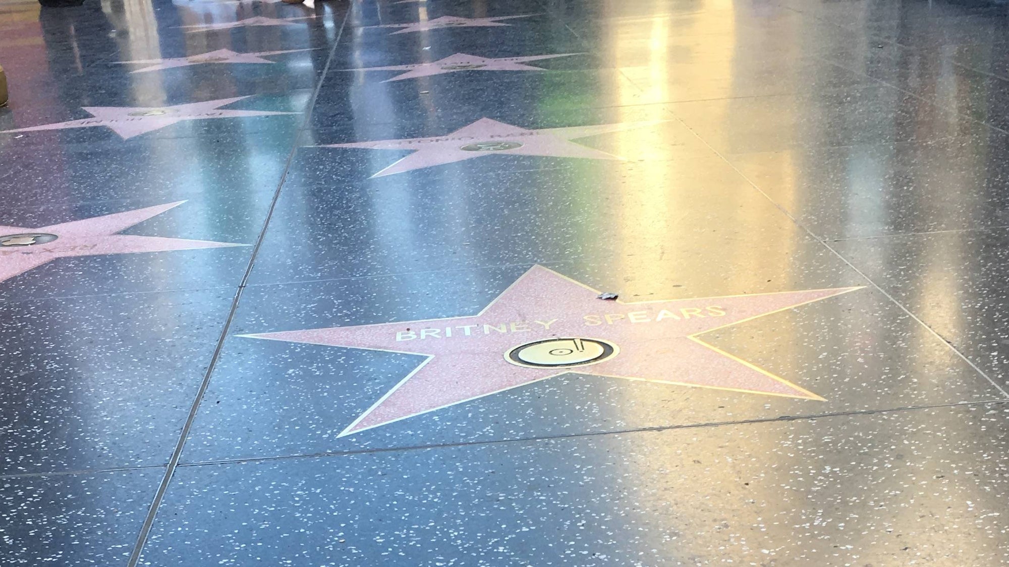 Hollywood walk