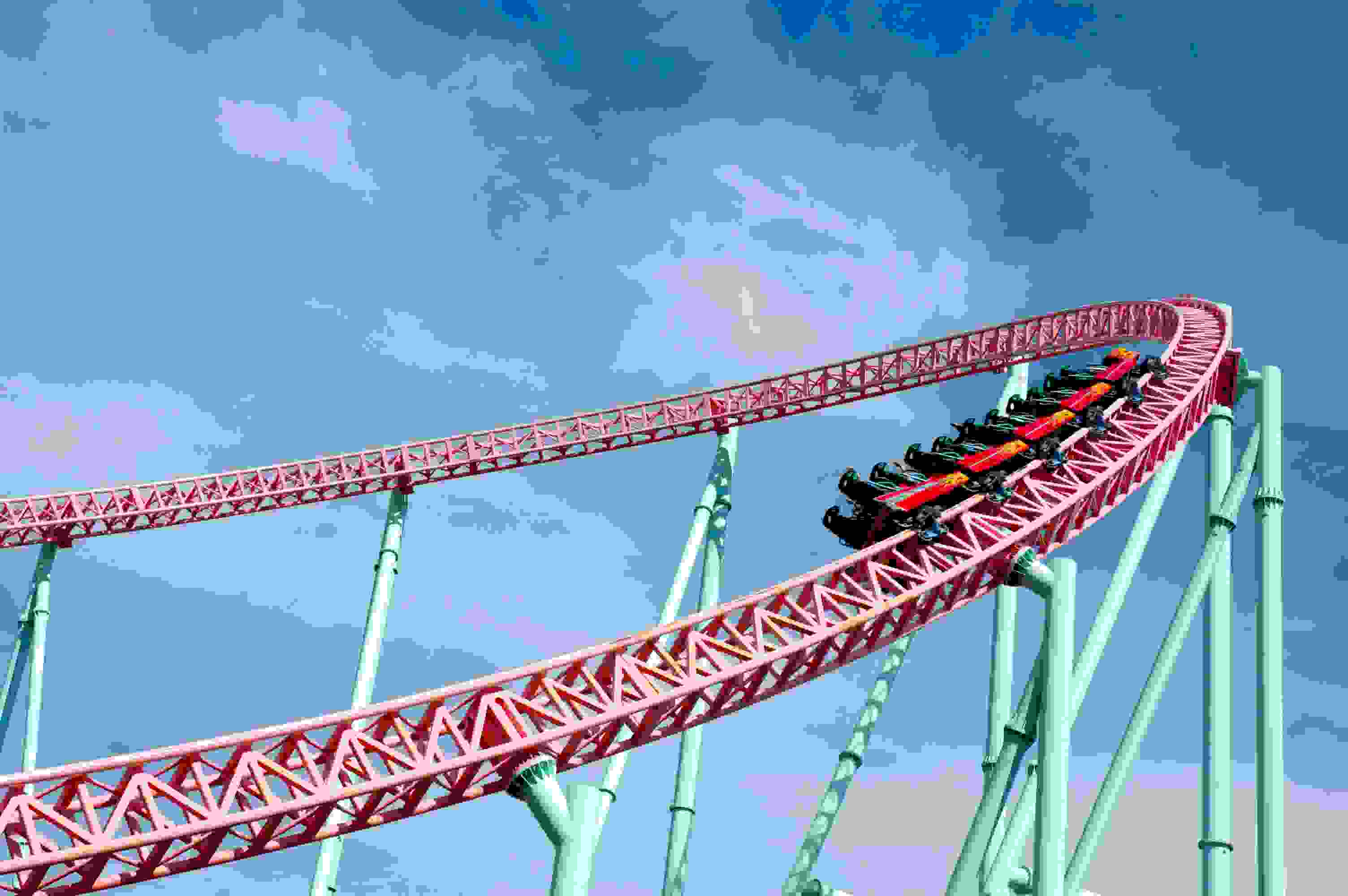 Several of the rides at Knott's Berry Farm are truly hair raising. (photo courtesy of rarpia)