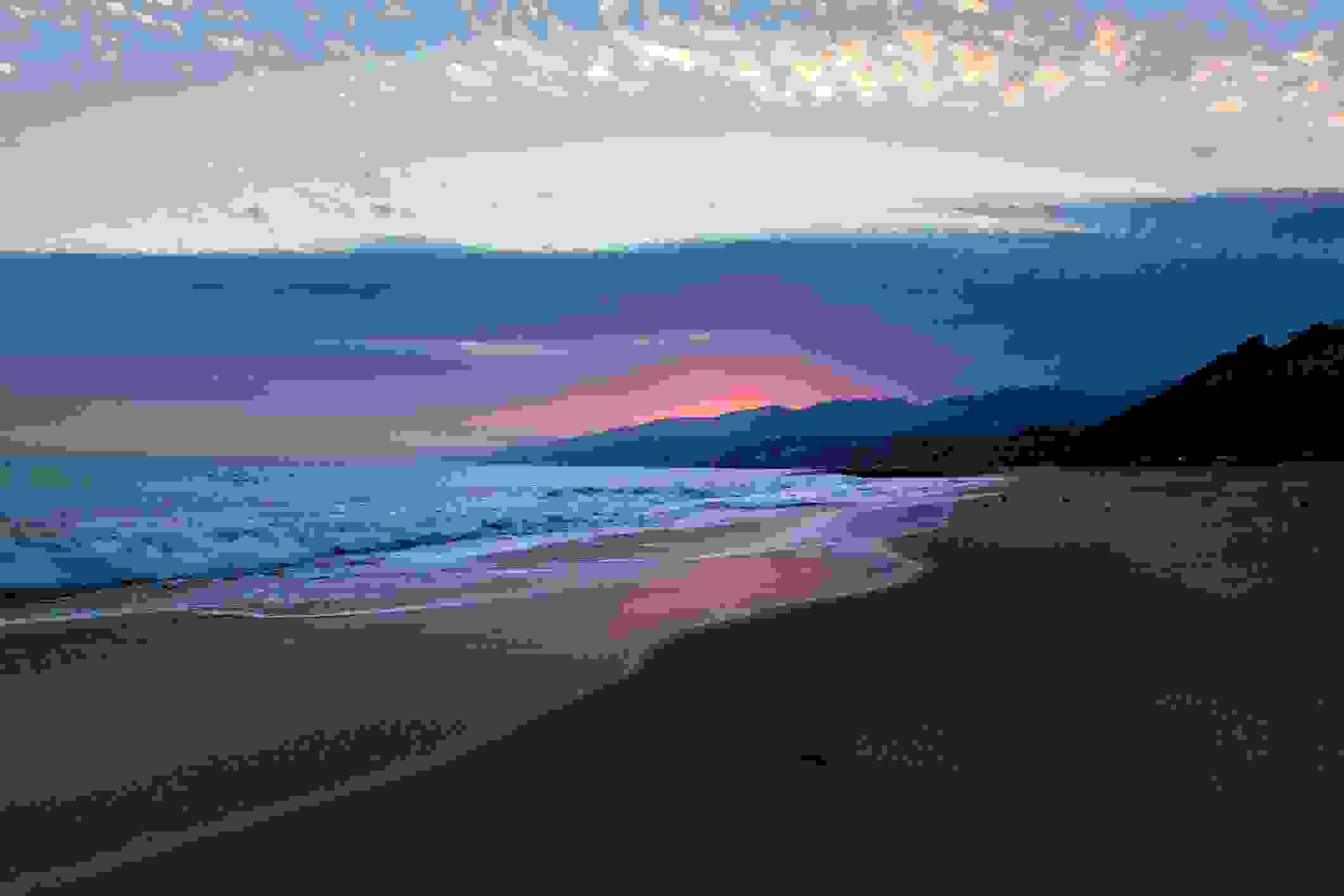 Will Rogers State Beach is beautiful at sunset. (Photo courtesy of Gary Kavanagh)