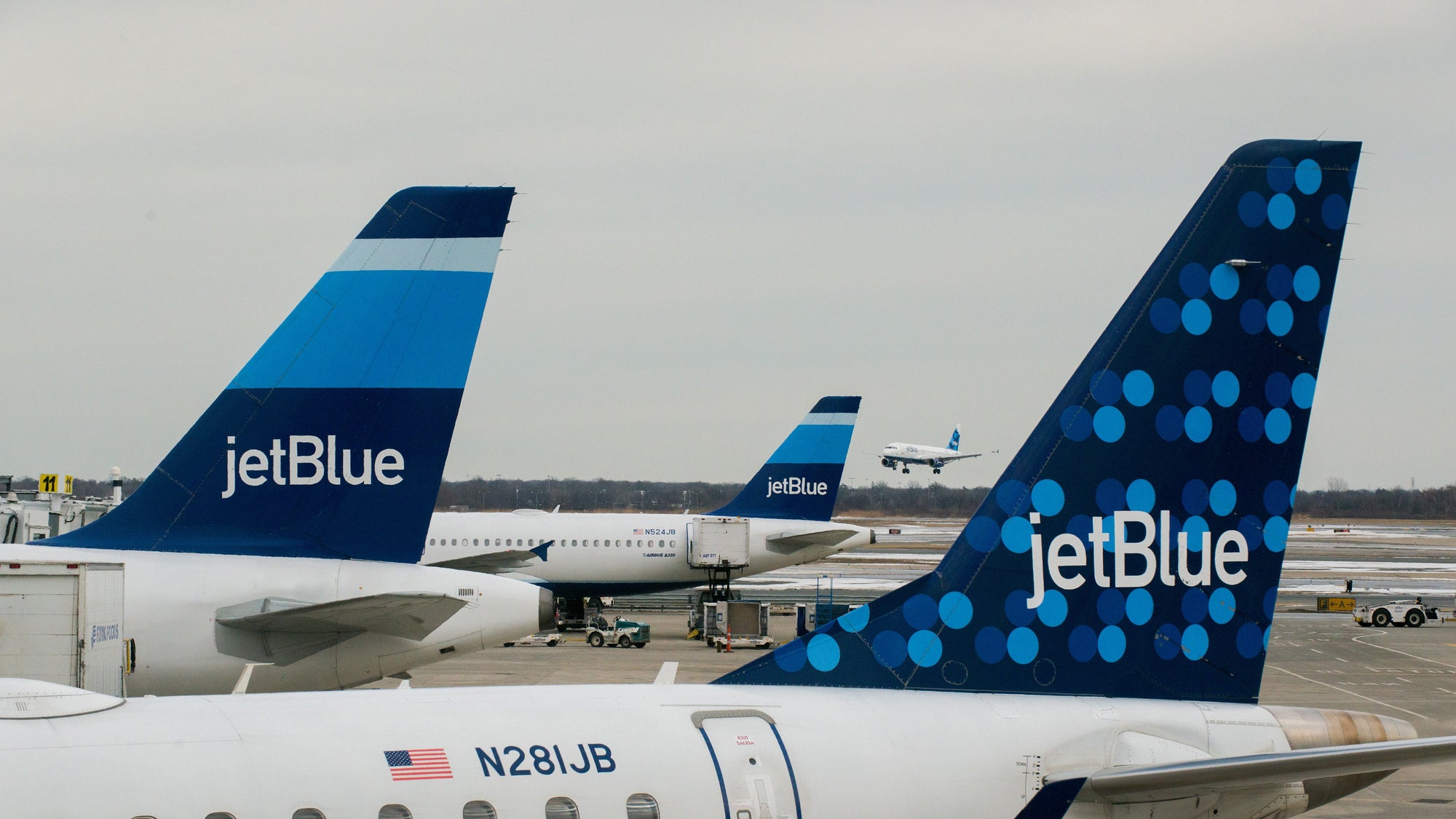 Operations At JetBlue Airways Corp.'s Terminal 5 Ahead of Earnings Figures