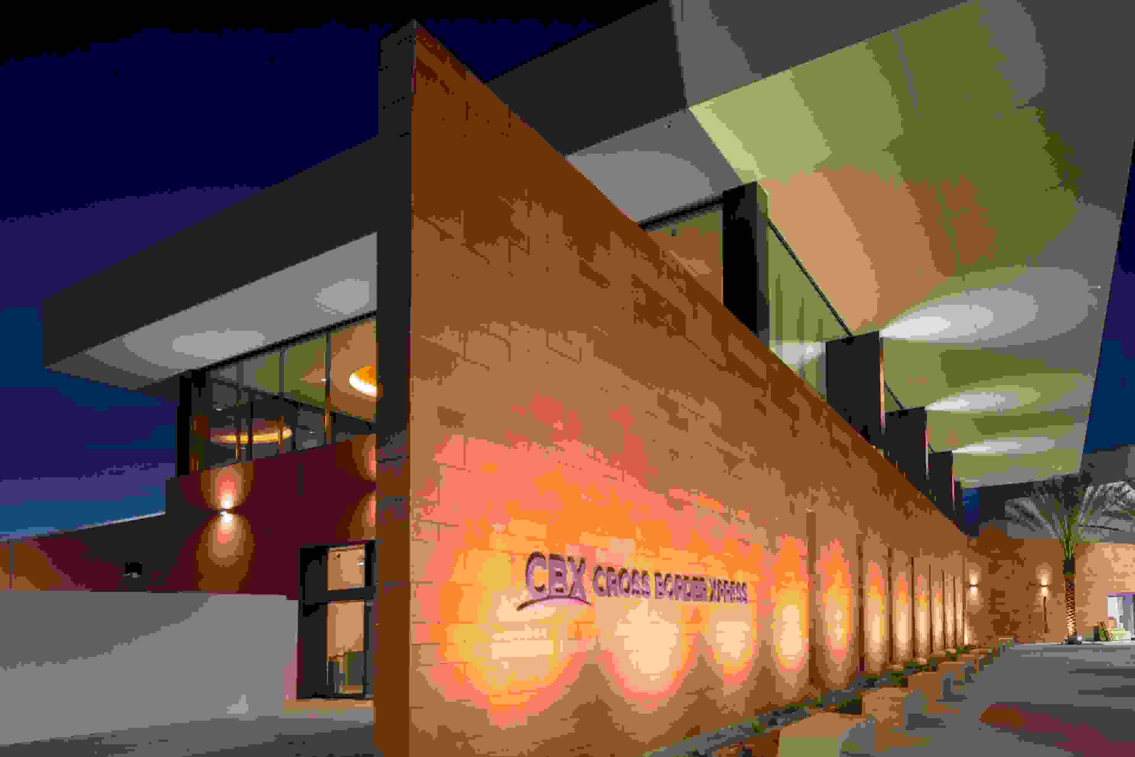 Cross Border Xpress buildings are architecturally impressive. (Photography by Harrison Photographic)
