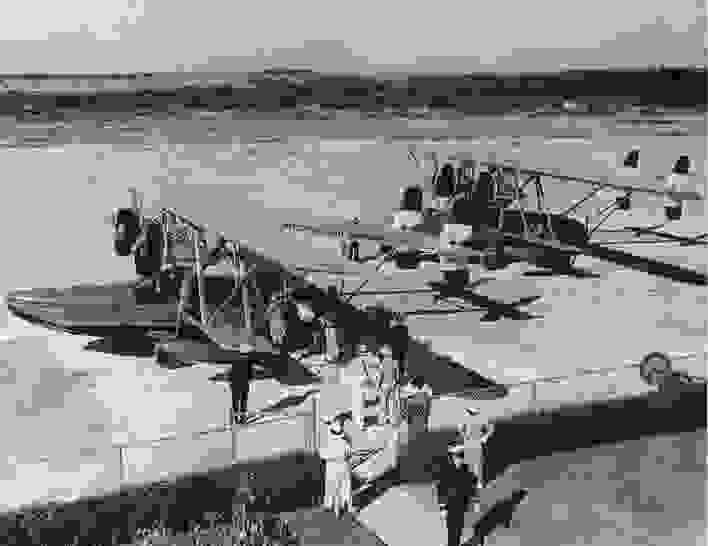 Hawaiian Airlines precursor Inter-Island Airways began scheduled passenger flights with Sikorsky S‑38 aircraft on Nov. 11, 1929. (Photo courtesy of Hawaiian Airlines)