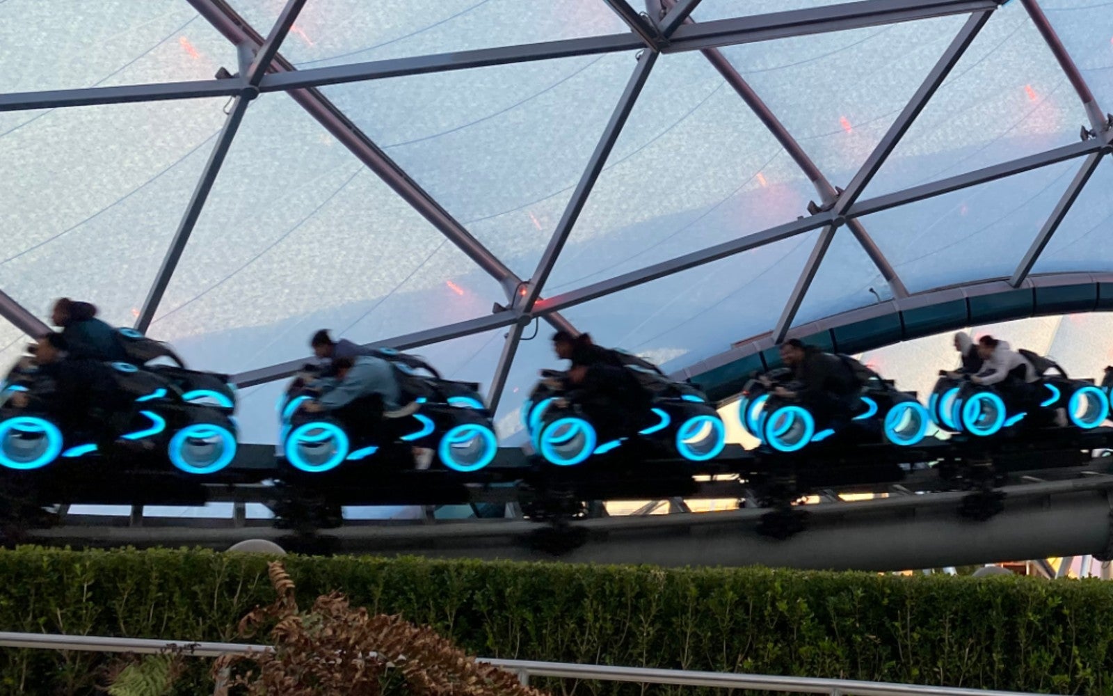 tron shanghai disney