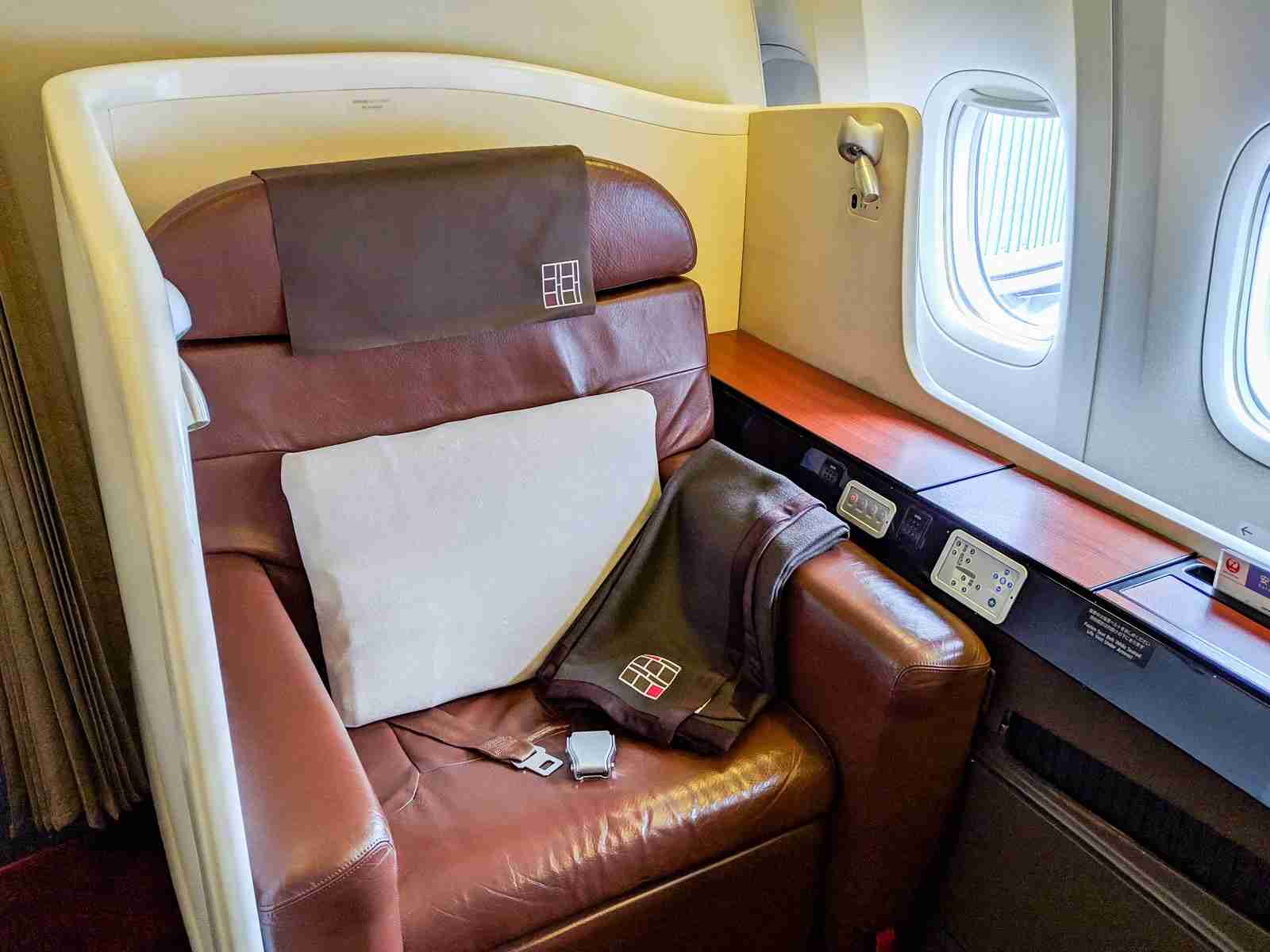 Japan Airlines first class