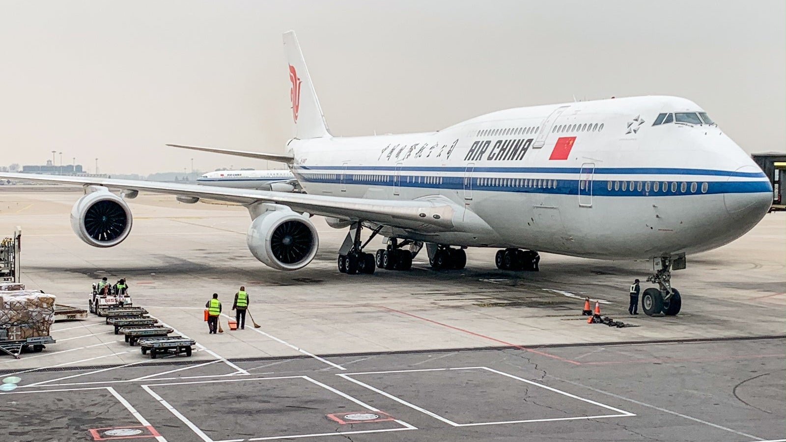 Air China 747-8 First PEK-JFK