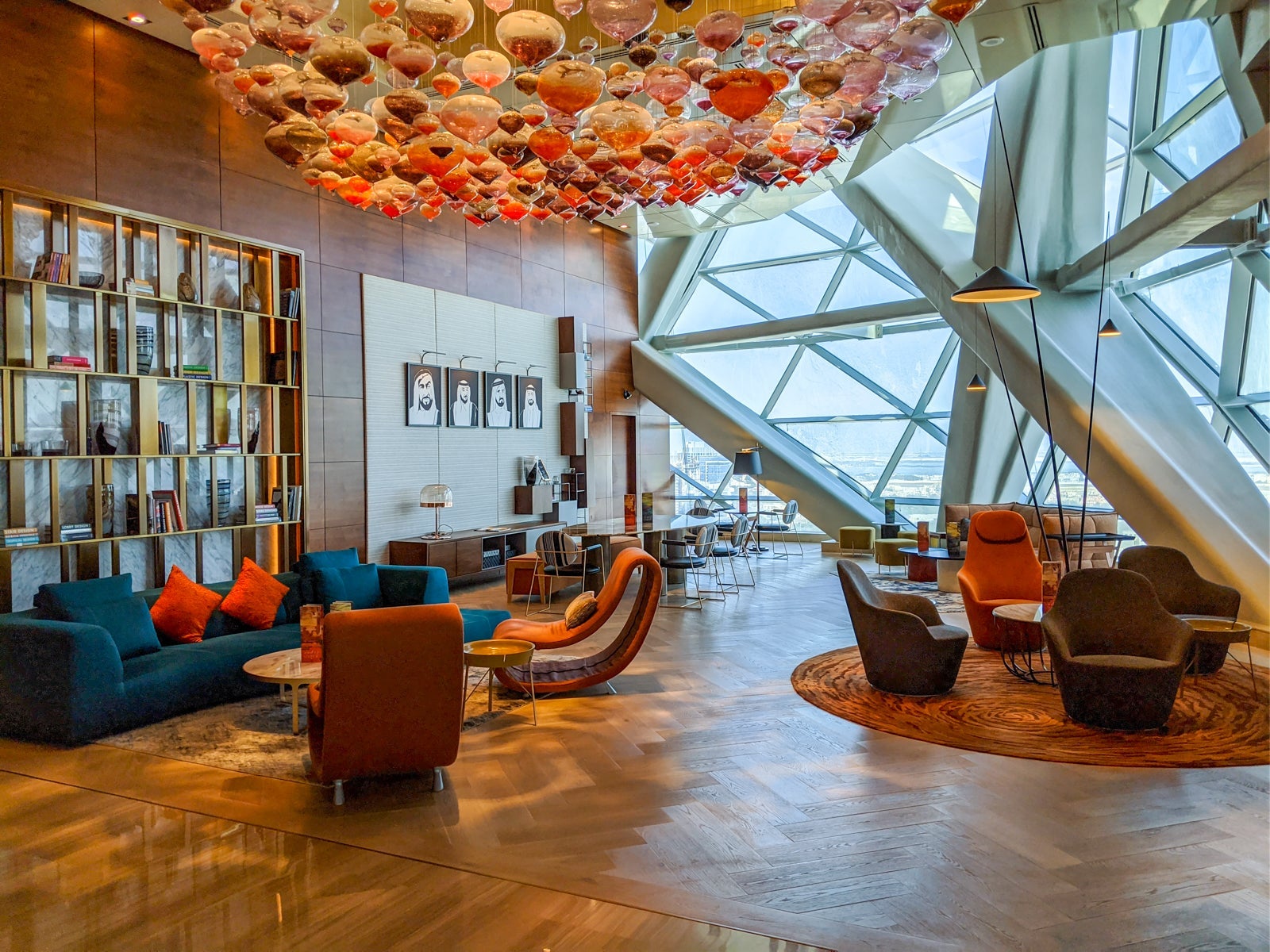 Hyatt Andaz Capital Gate Abu Dhabi lobby