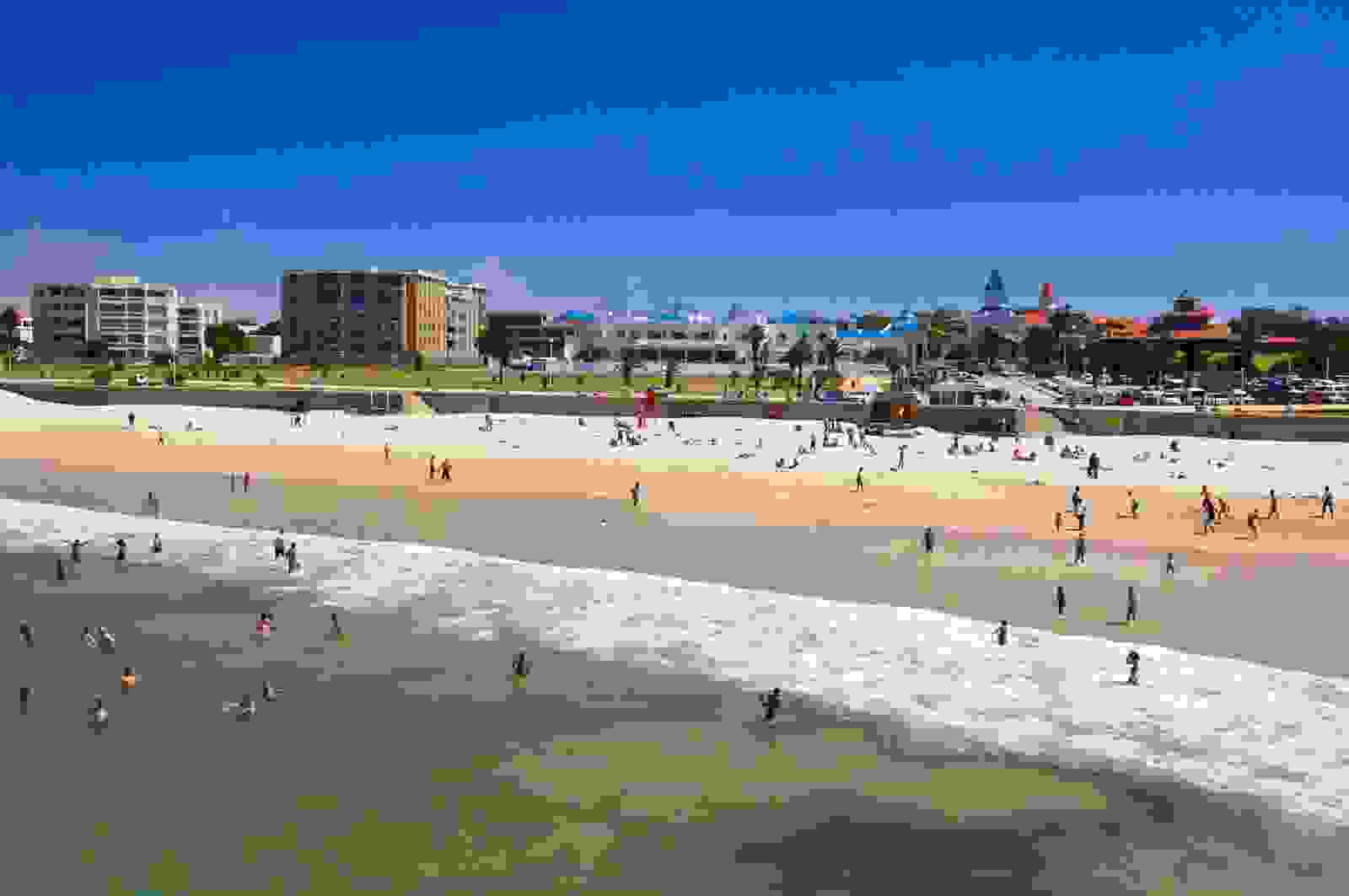 Hobie Beach in Port Elizabeth, South Africa. (Photo by Roger de la Harpe/Getty Images)