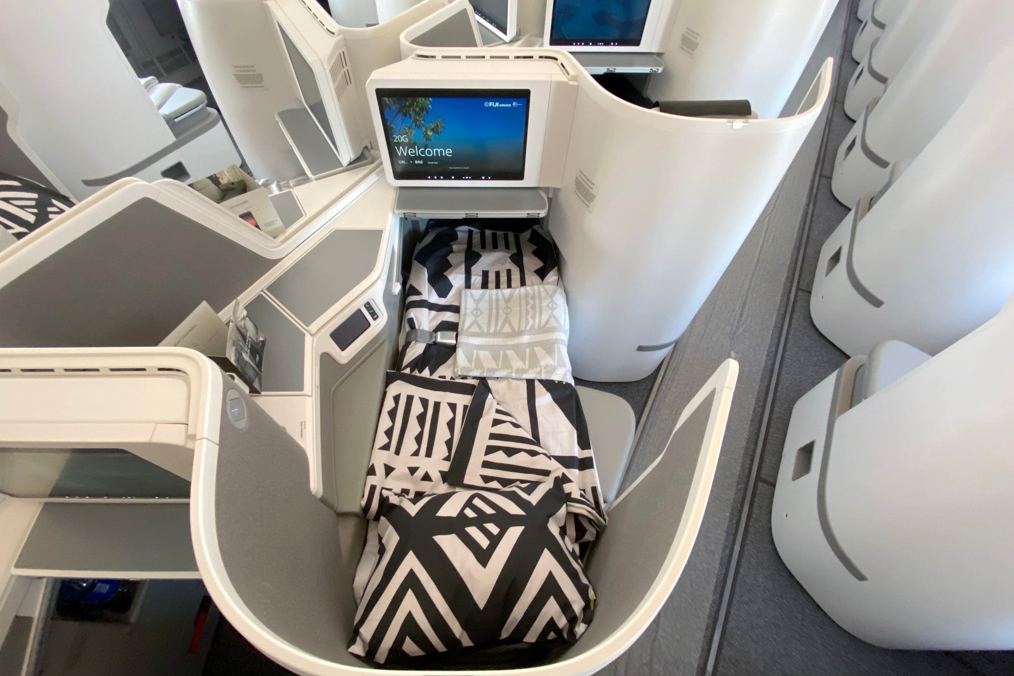 Business class on Fiji Airways' A350-900