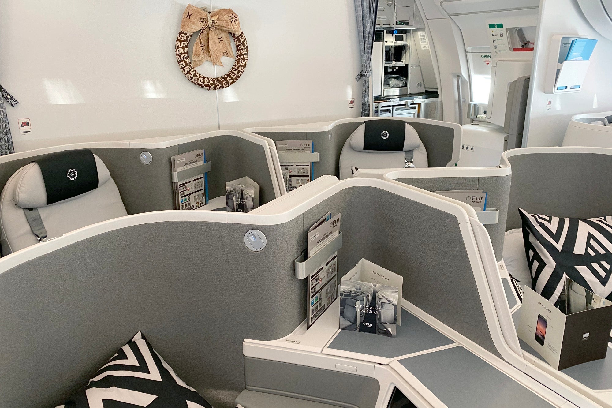 Business class on Fiji Airways' A350-900