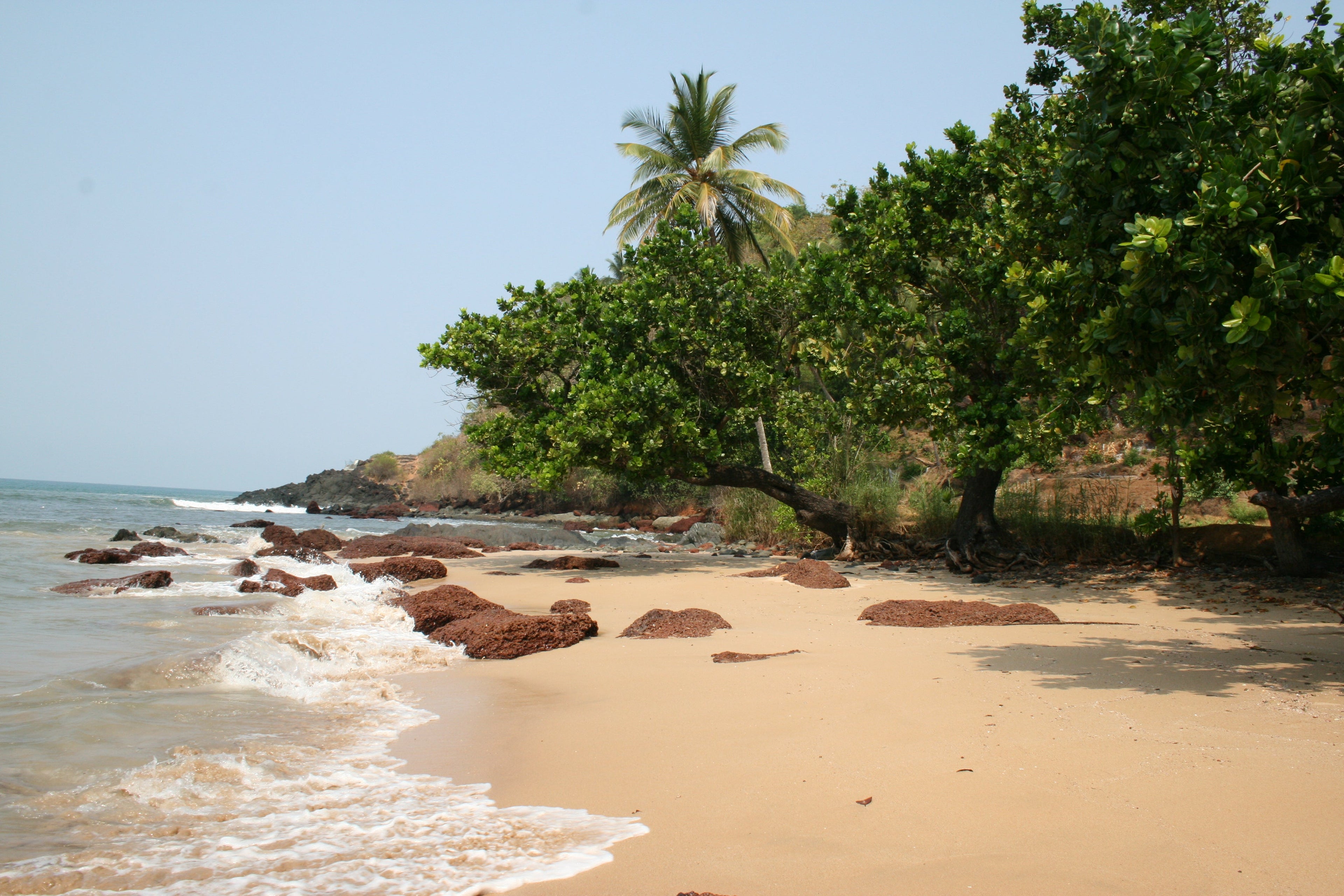 A beach in Goa, India