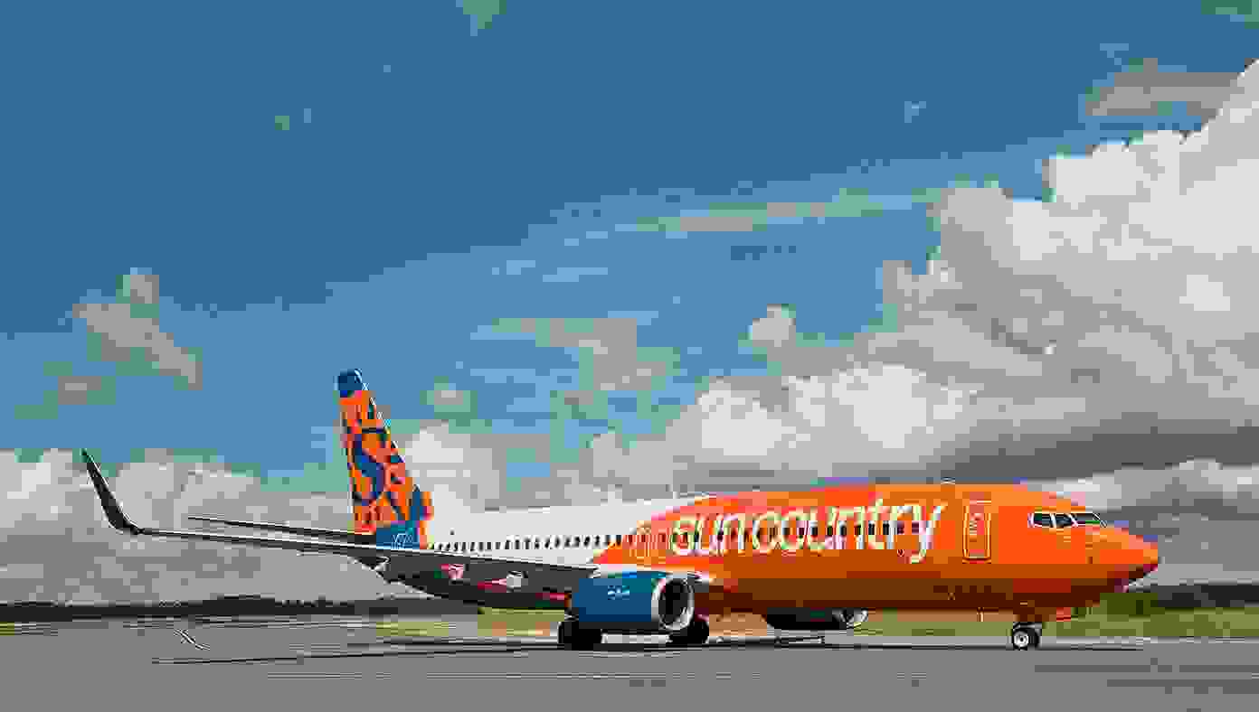 (Photo courtesy of Sun Country Airlines)